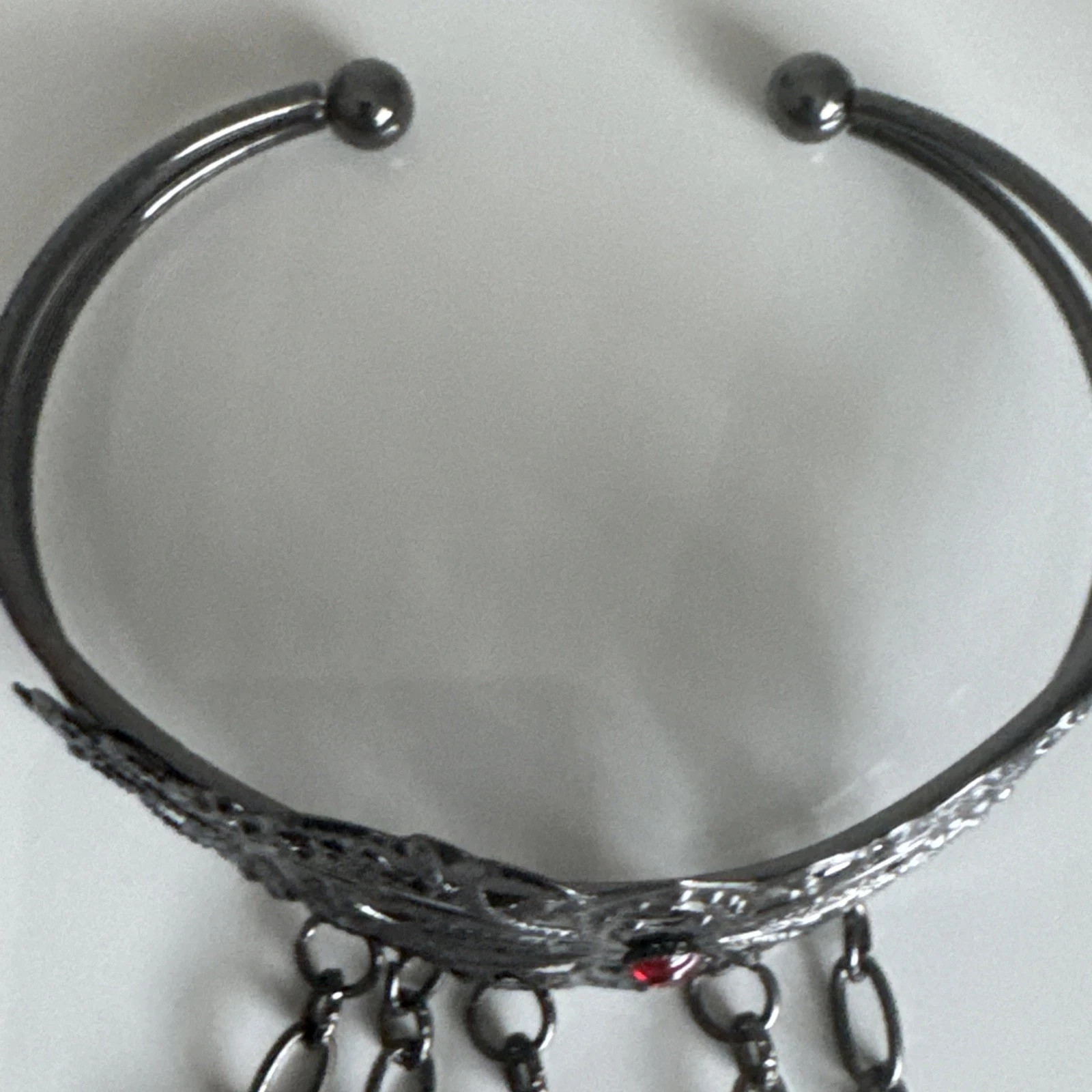 Punk, Metal Hand Chain Finger Bracelet, Gothic Slave Jewelry for Parties & More