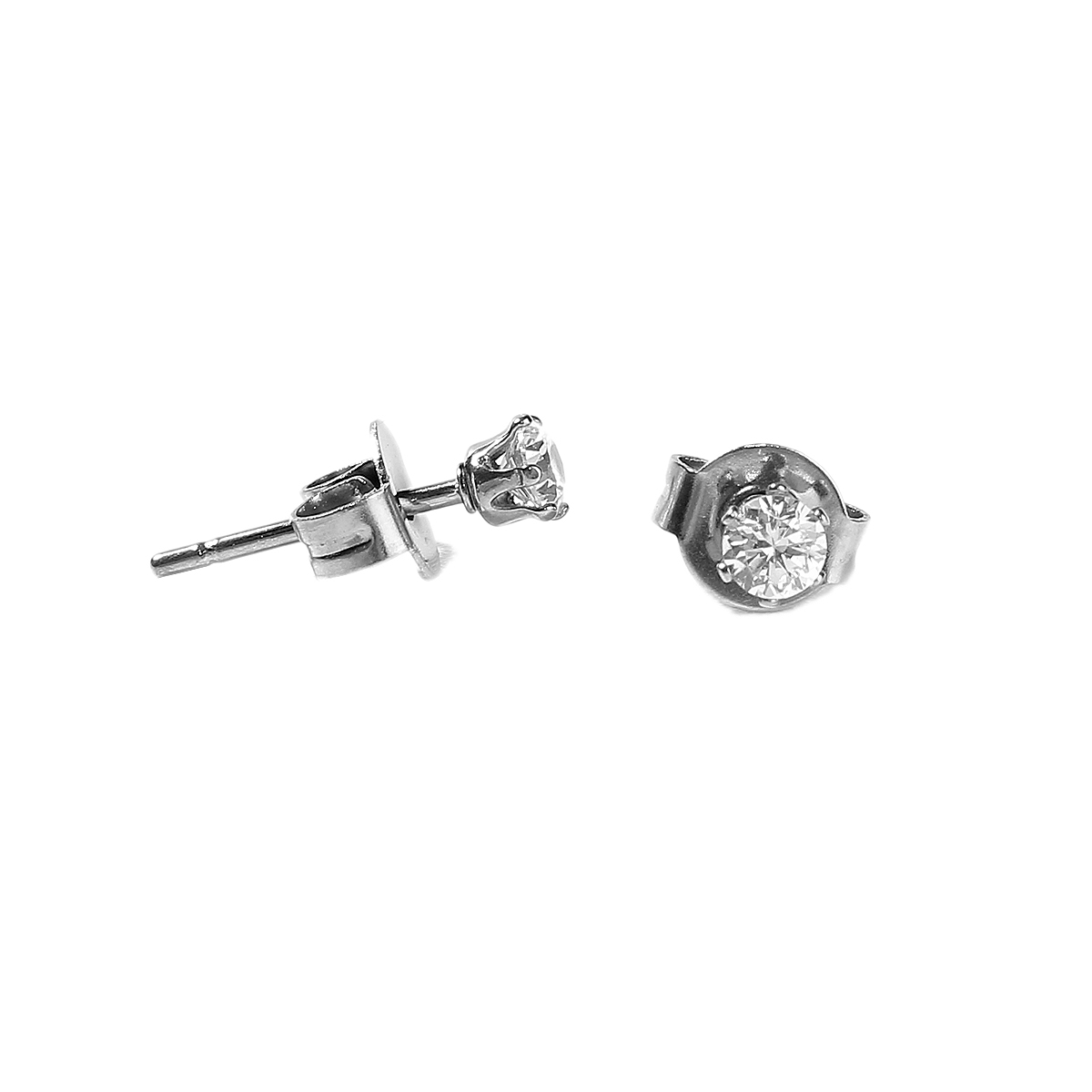 1 pair Stainless Steel Stud Earrings – 4mm, 6mm, 9mm – Hypoallergenic! Fast Ship