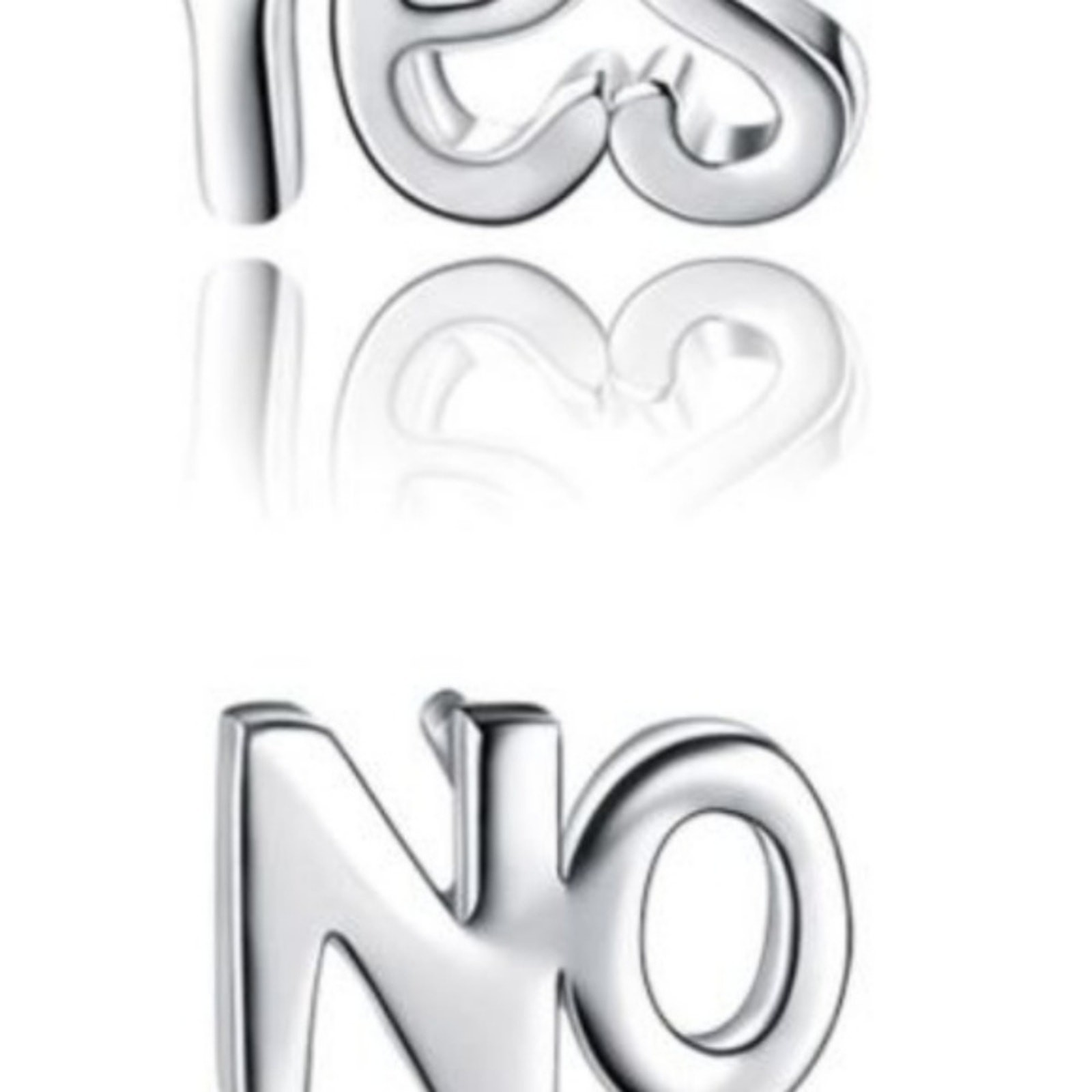Yes No Post Earrings