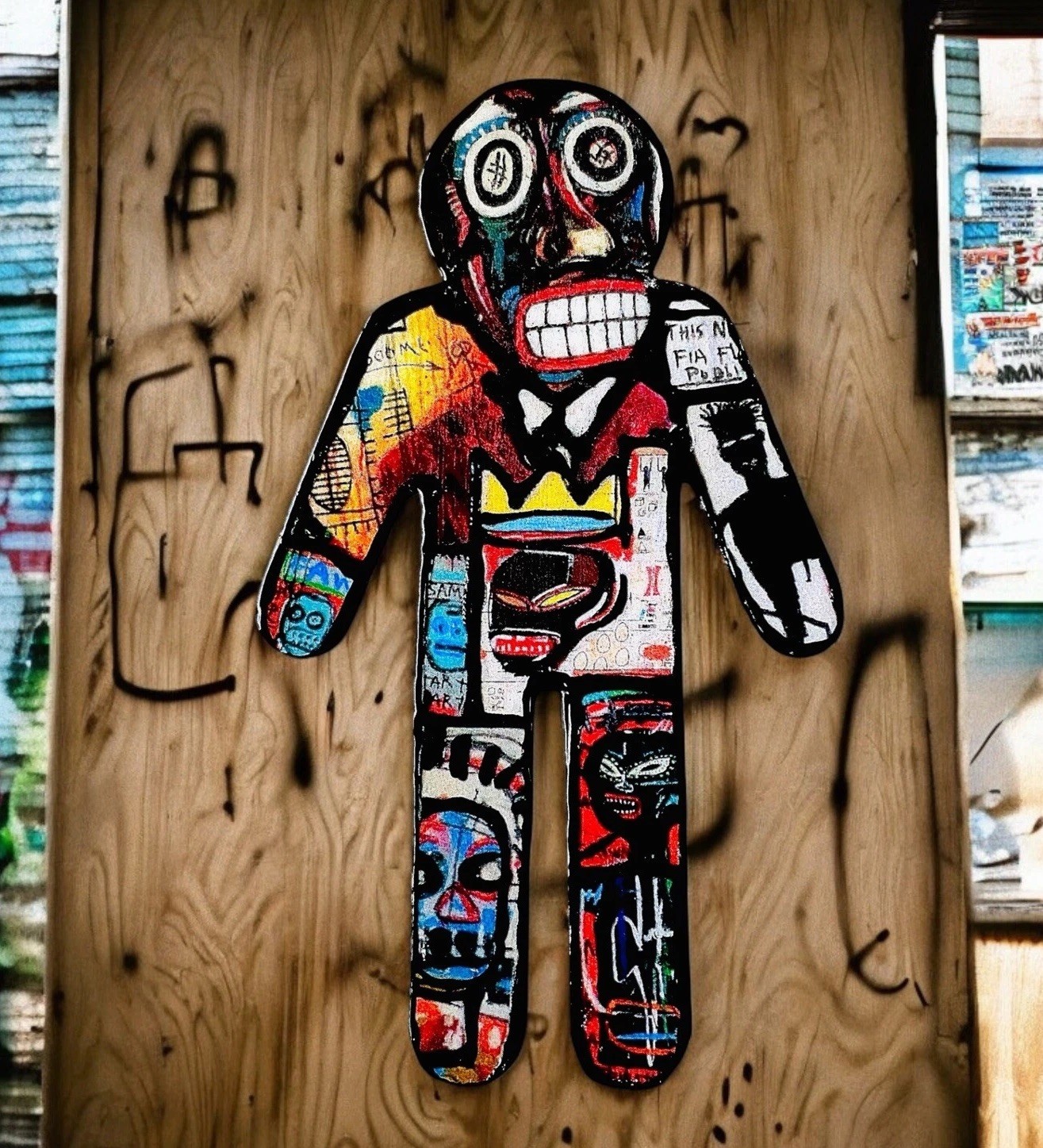 Basquiat Art Lover People Pin