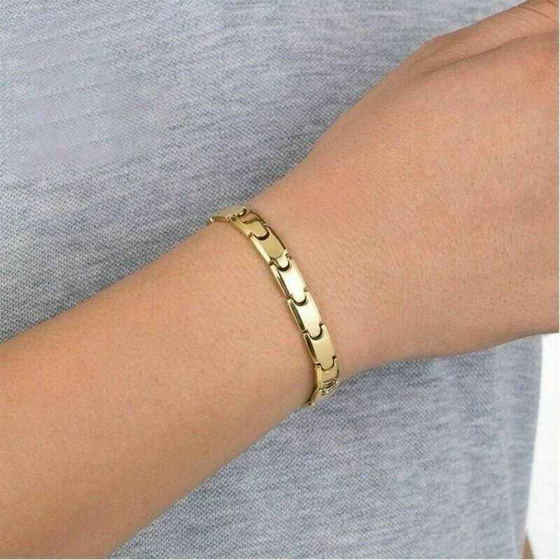 Men Women Therapeutic Energy Healing Magnetic Bracelet Therapy Arthritis Jewelry