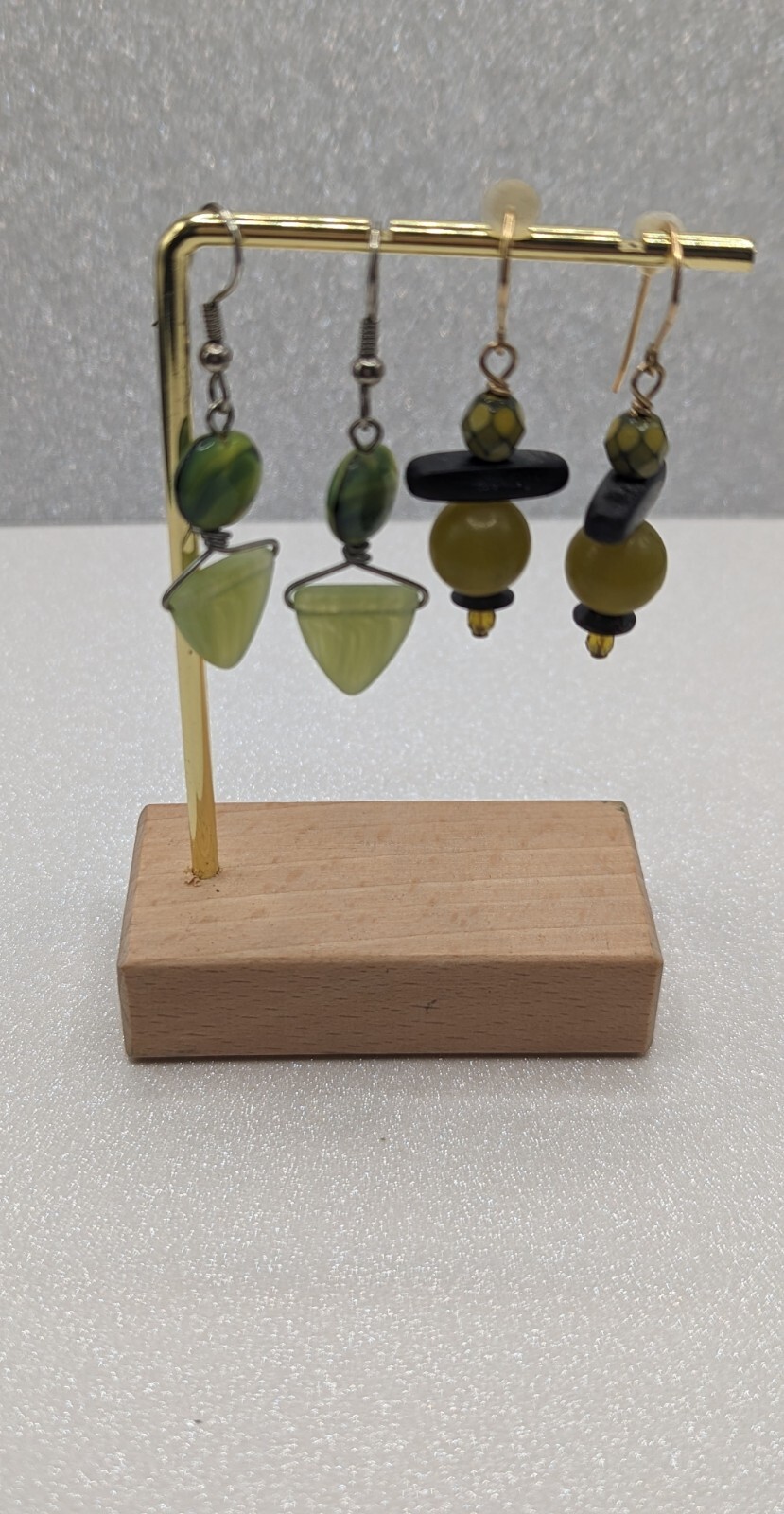Two Pretty Pairs Of Dangle Earrings