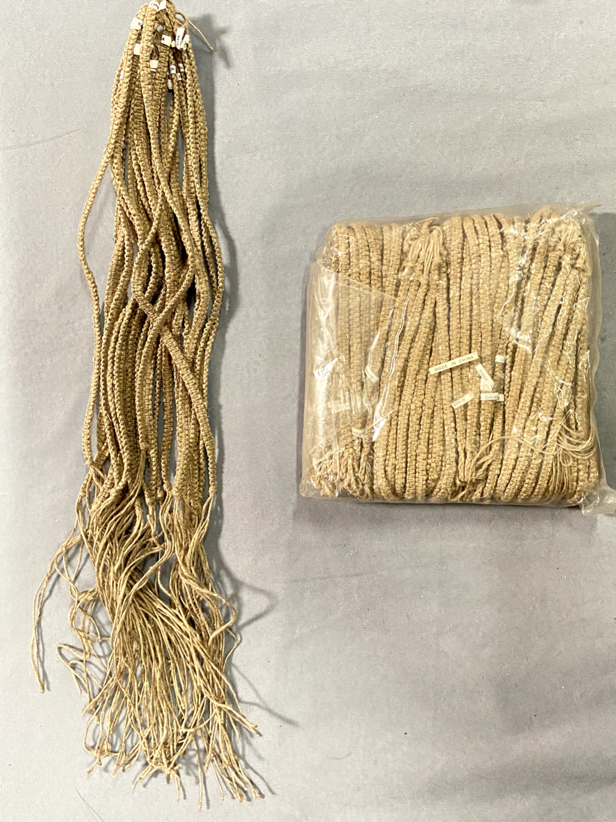 NEW 100 pieces Hemp Necklace Choker PLAIN