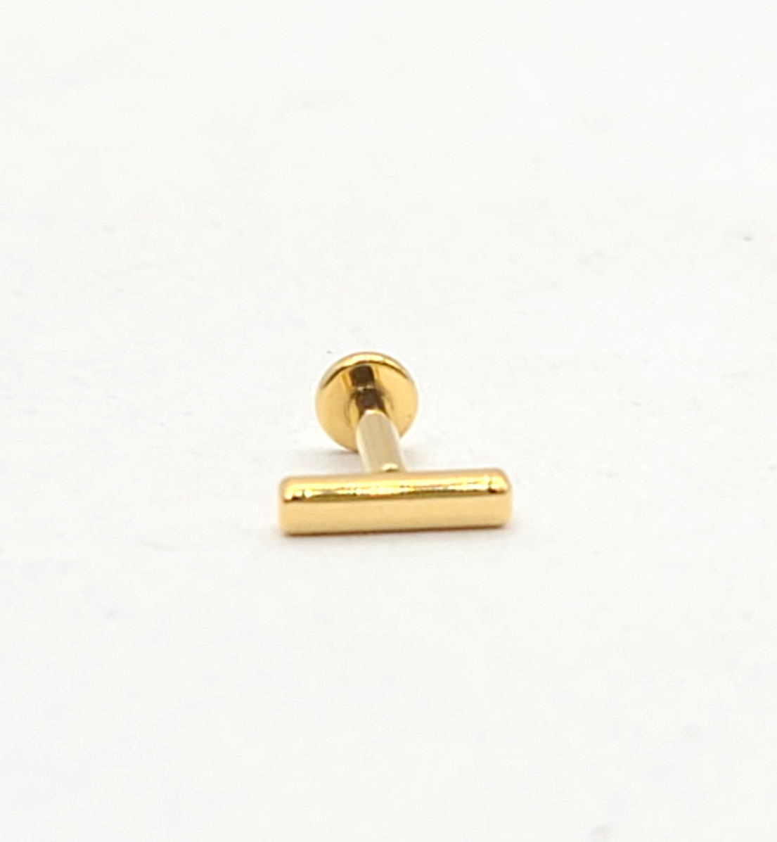 Maison Miru Little Bar Push Pin Flat Back Earring 20G x 6mm