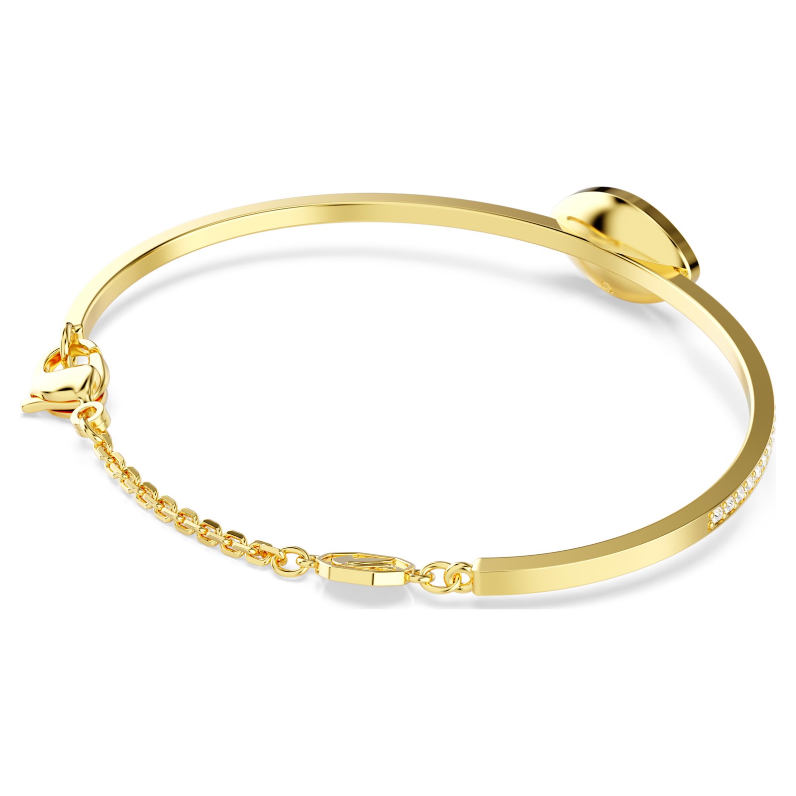 Swarovski Symbolica Bangle, Large, Evil Eye, Blue, Gold-Tone Plated 5700879