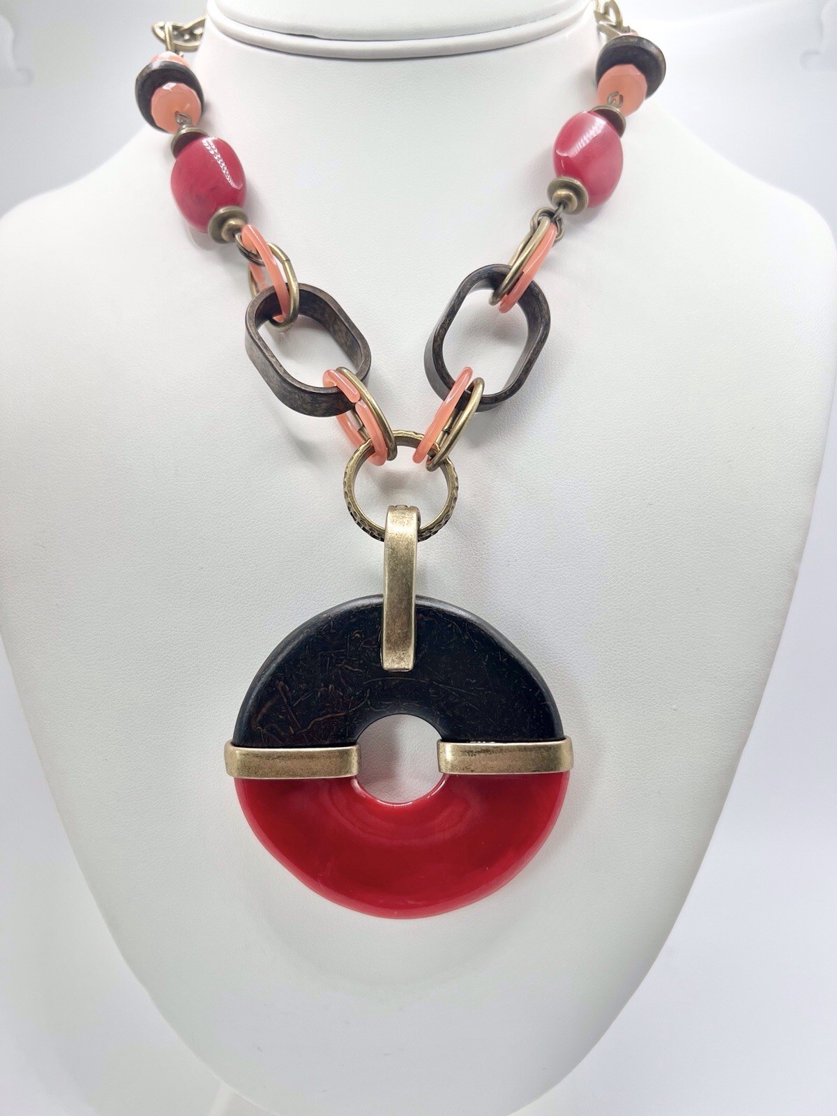 Premier Designs Piper Colorful Multi-Chain Necklace / Pendant / Bracelet Set