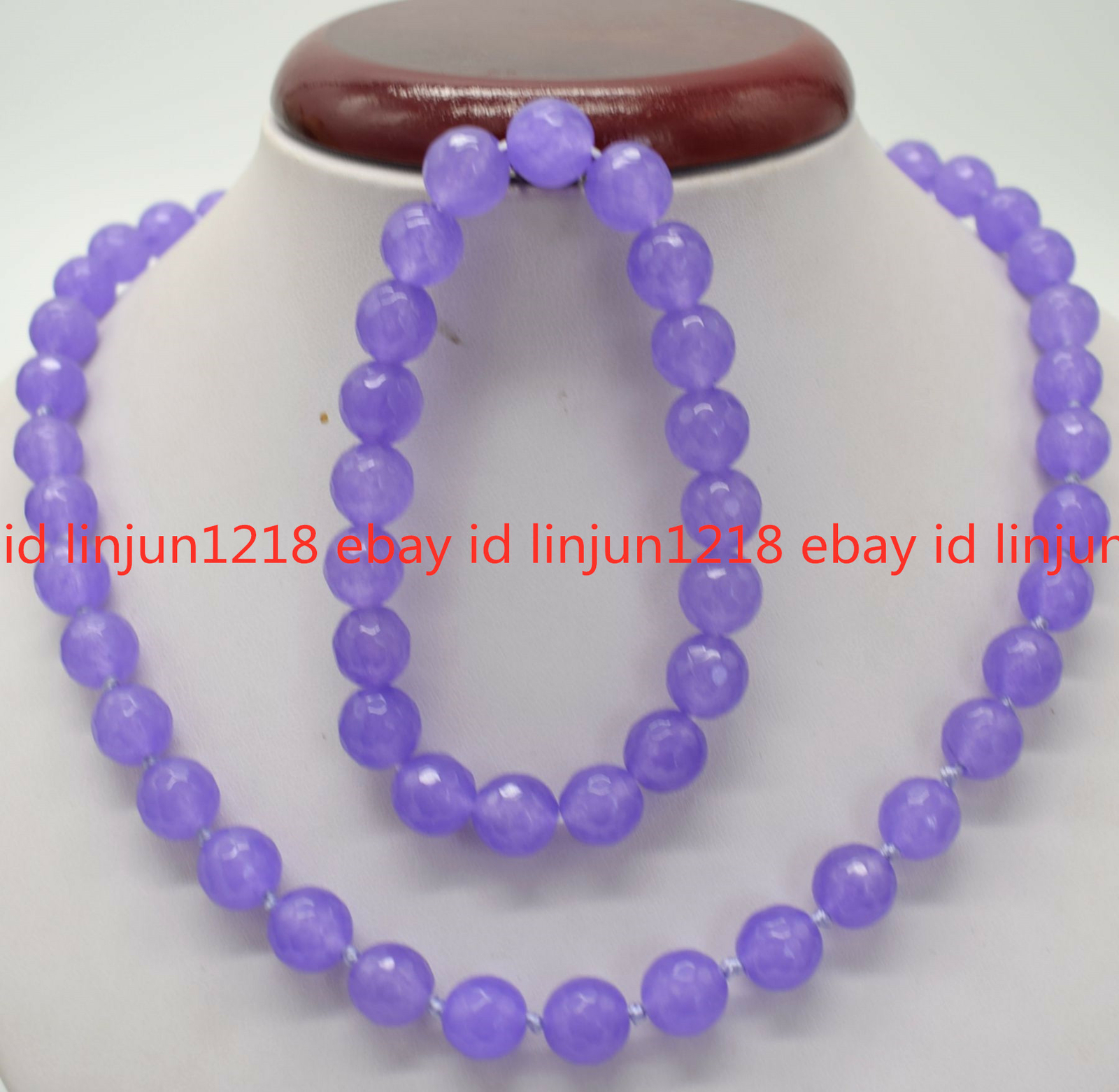 New 8mm 10mm Faceted Purple Alexandrite Gemstone Beads Necklace Bracelet 18/7.5