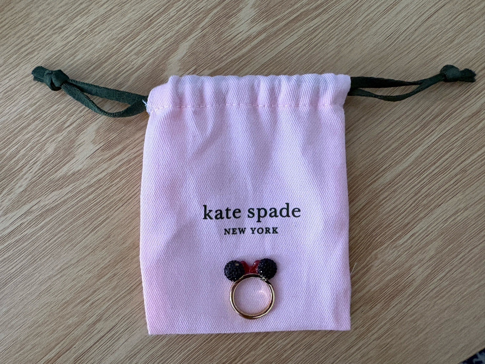 Kate Spade New York x Disney Minnie Mouse Ring Size 5.5