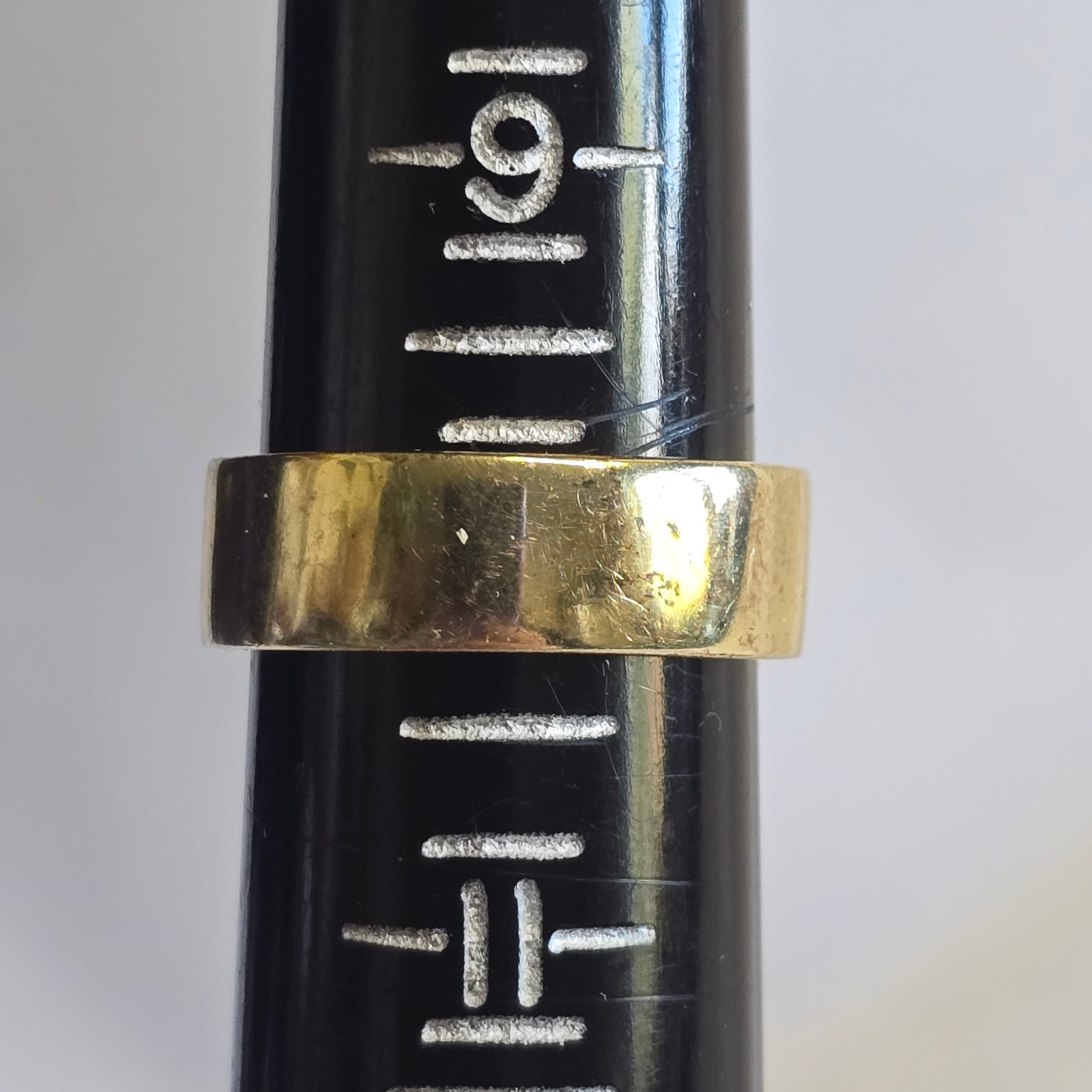 Sterling Silver Gold Vermeil Ring 9.61g Jewelry Size 10 Amethyst Color *READ*