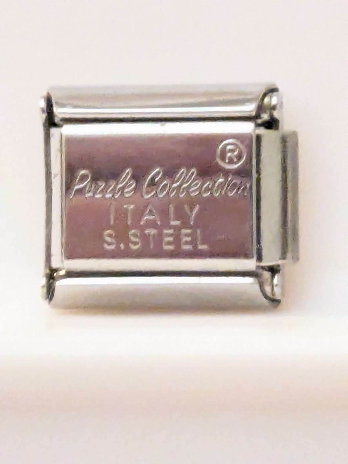 Authentic Puzzle Collection Classic 9mm Italian Charm Hand Sign Okay R36