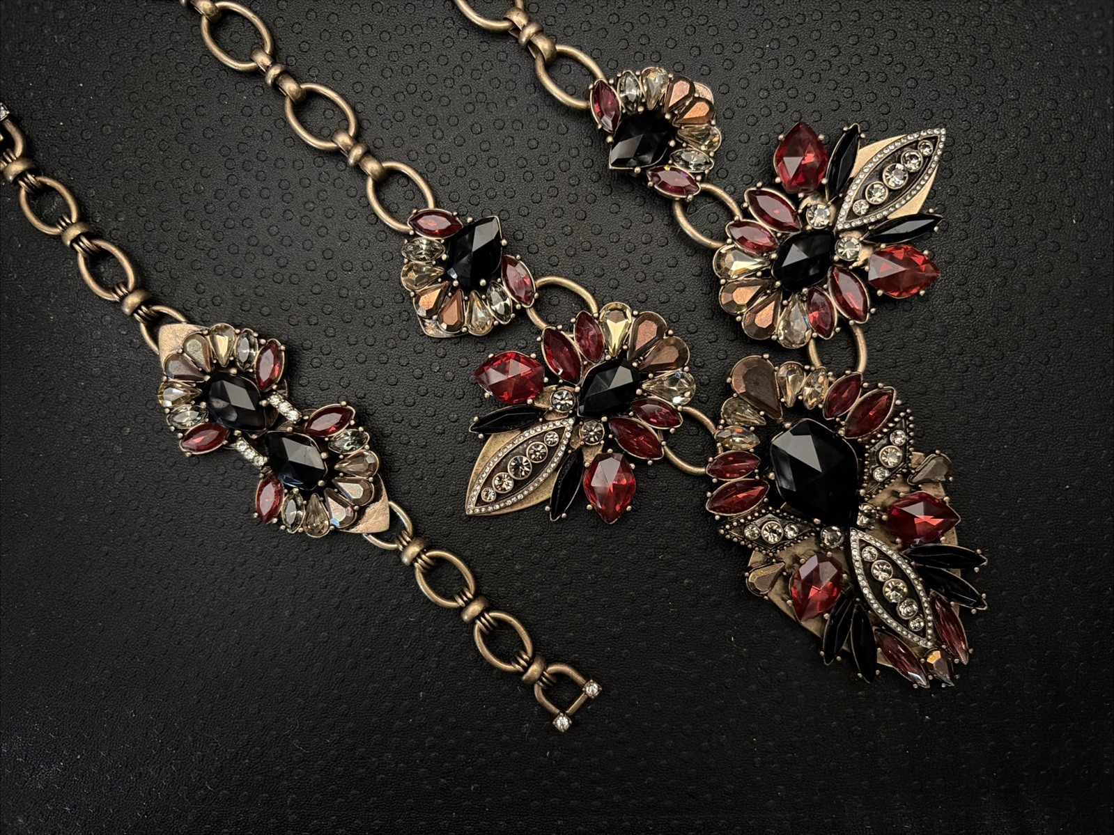 Chloe & Isabel Fair Isle Statement Necklace And Bracelet NEW Retired