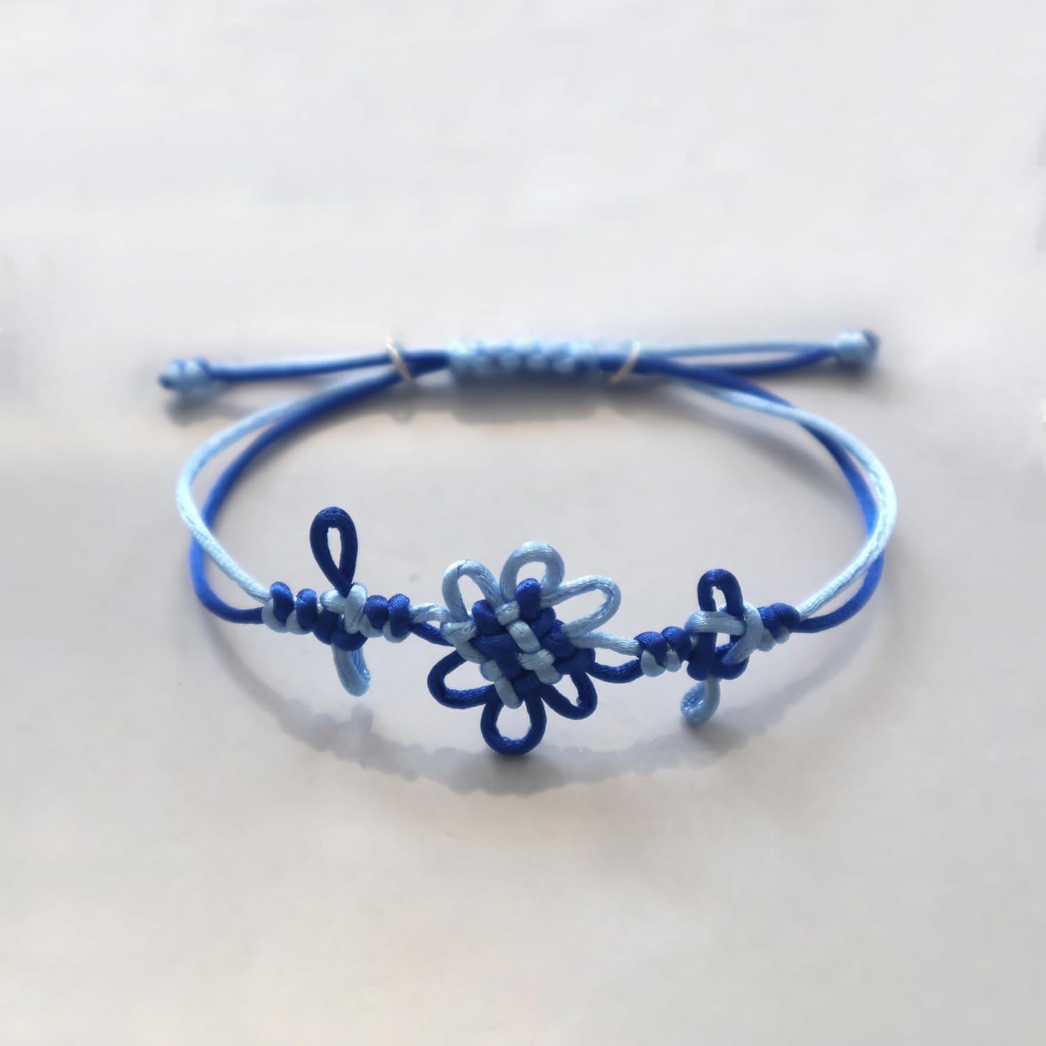 Modern Blue Friendship Bracelets – Adjustable 6.8in Kpop Accessories