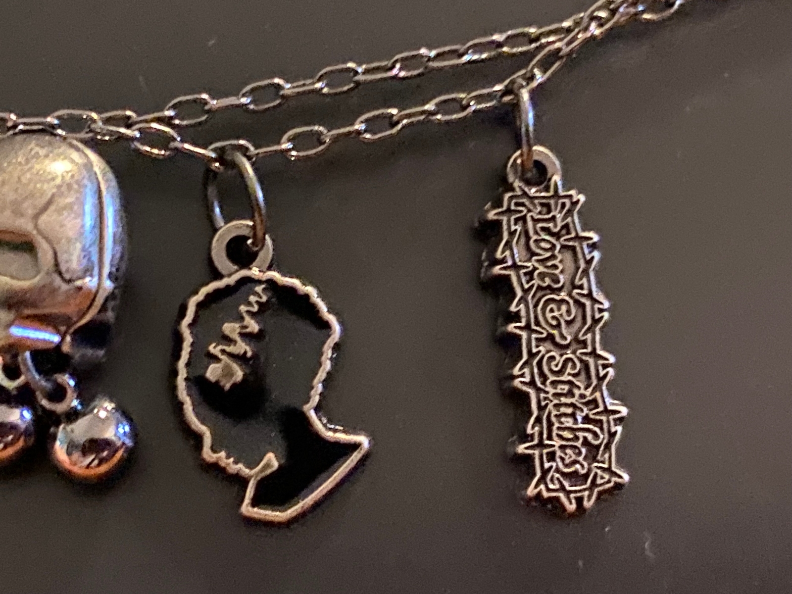 Universal Studios Monsters Frankenstein & Bride Bracelet Charms Love Stitches