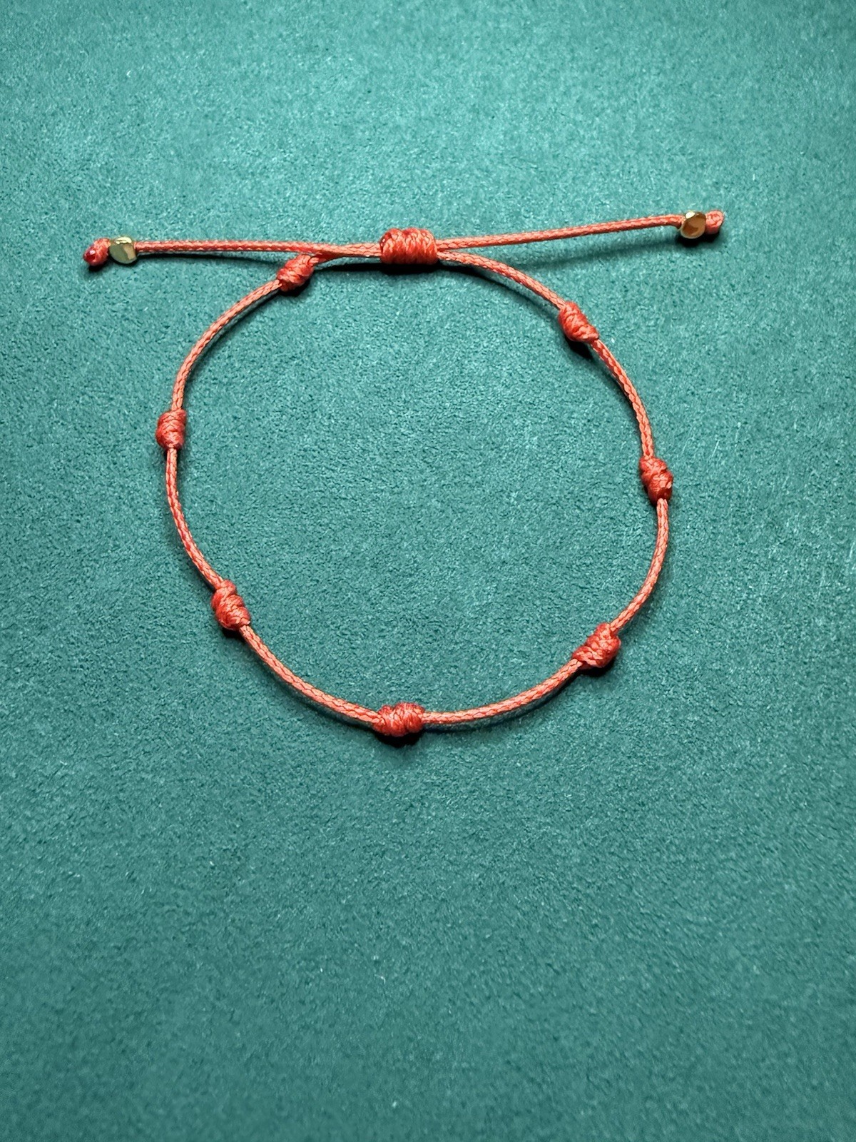 Lucky 7 Knot Red String Bracelet Amulet Kabbalah Good Luck Protection