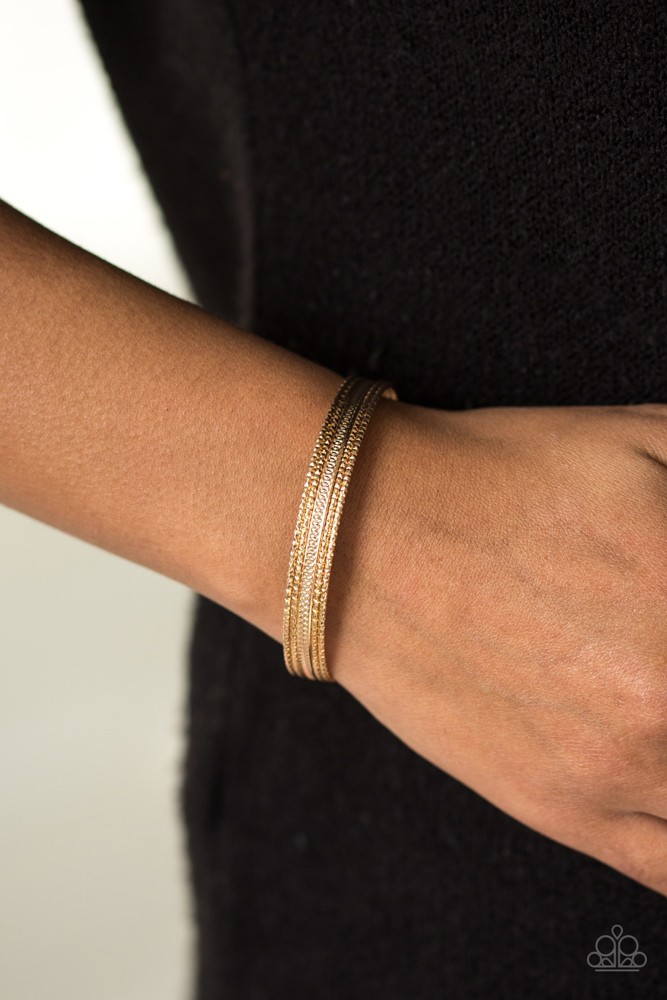 High Fashion Gold Cuff Bracelet