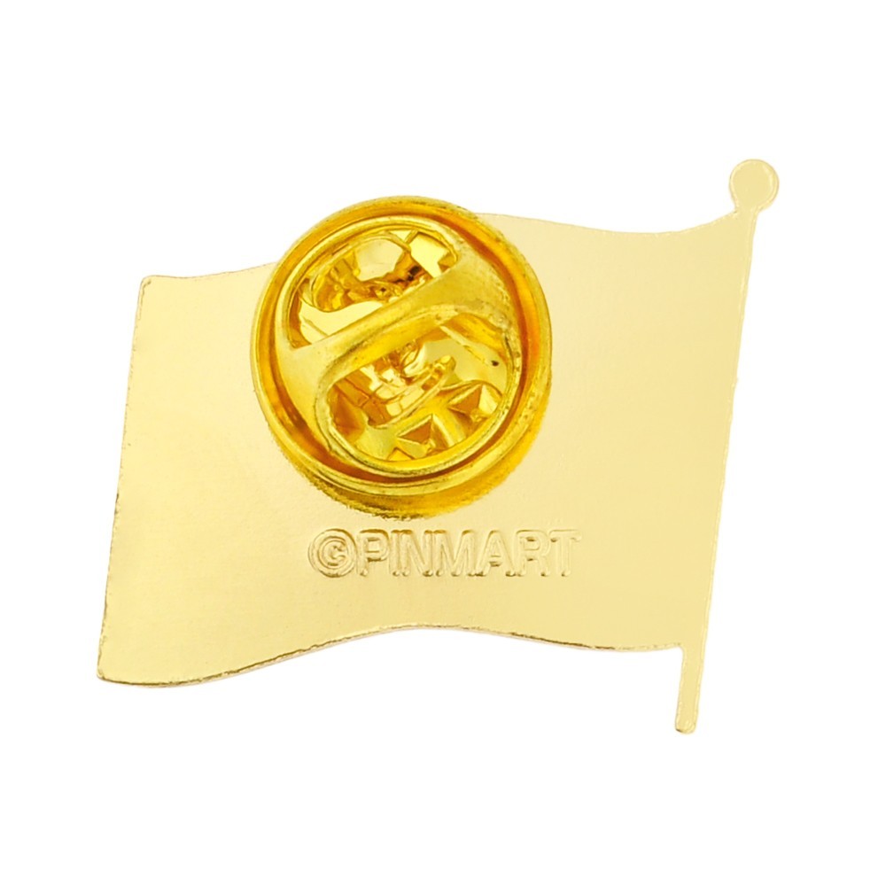 PinMart’s Oklahoma US State Flag OK Enamel Lapel Pin 1″
