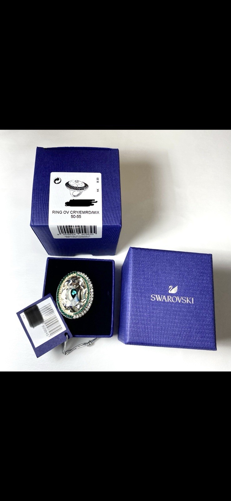 Swarovski Crystal Ring! Brand New!