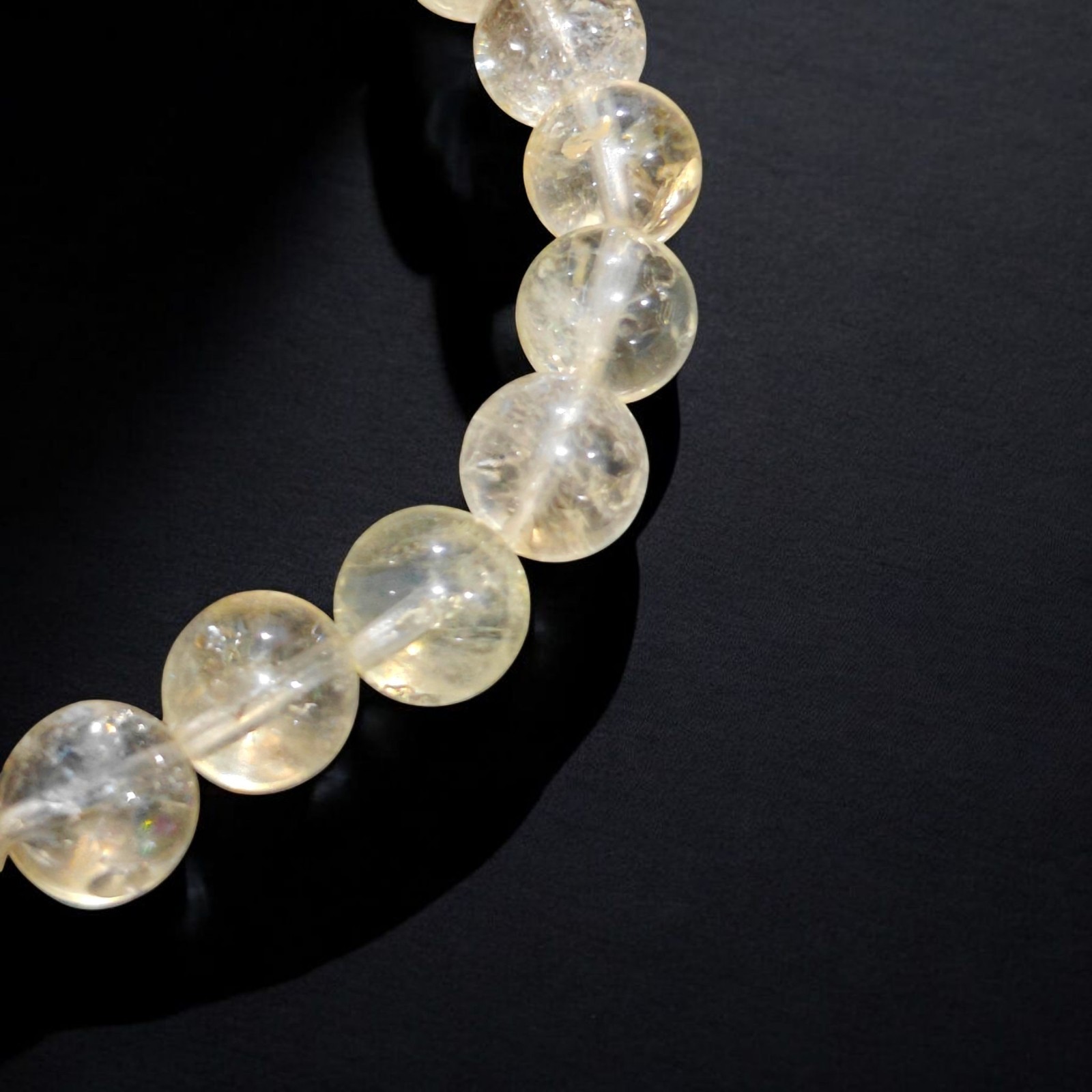 High Quality Citrine NO DYE OR HEAT Natural Stones 8mm Stretches Unisex