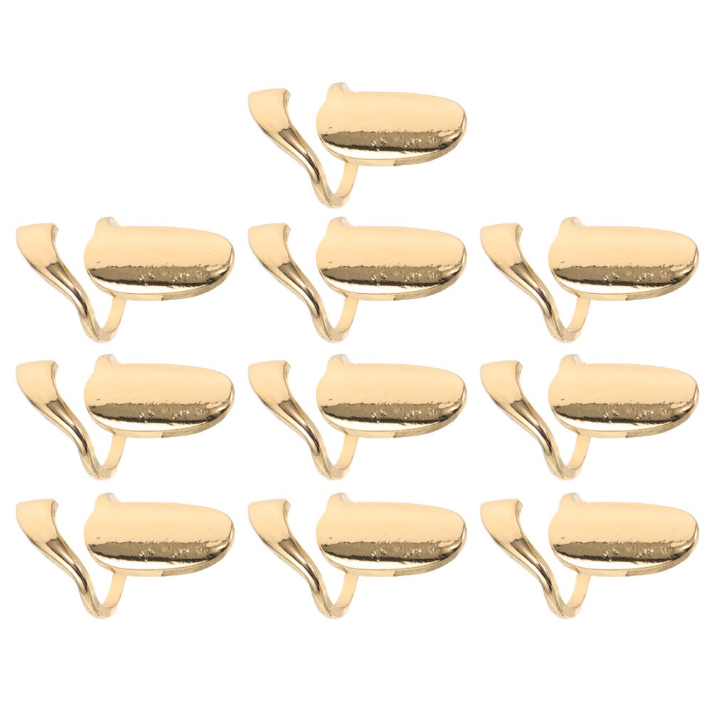 10 Pcs Nail Protection Manicure Fingernail False Tip Rings