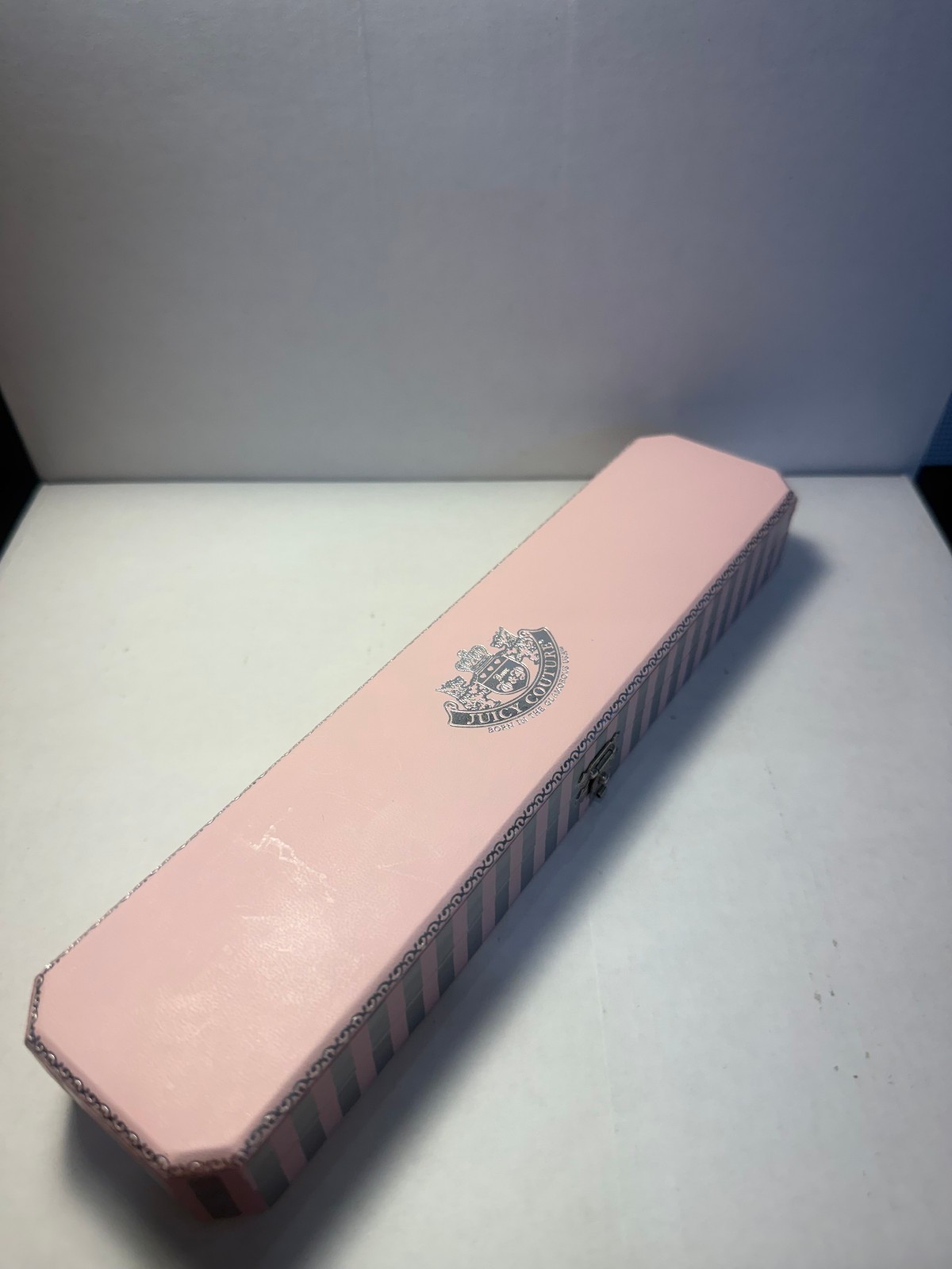 Juicy Couture Puffy Heart Charm Silver Starter Bracelet YJRU2484