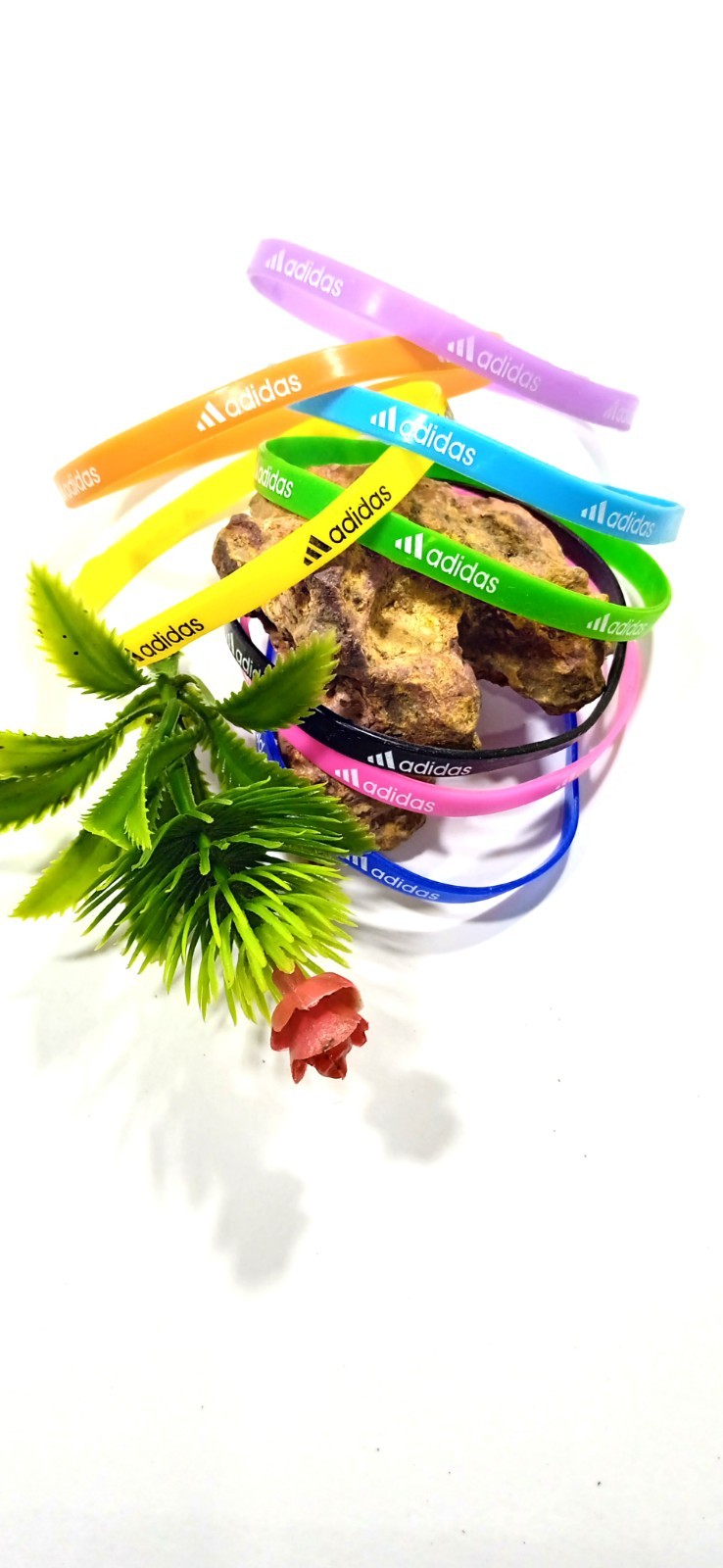 Silicone Wristbands Multicolor Small Bands Thin Bracelet Baller Band Sports Band