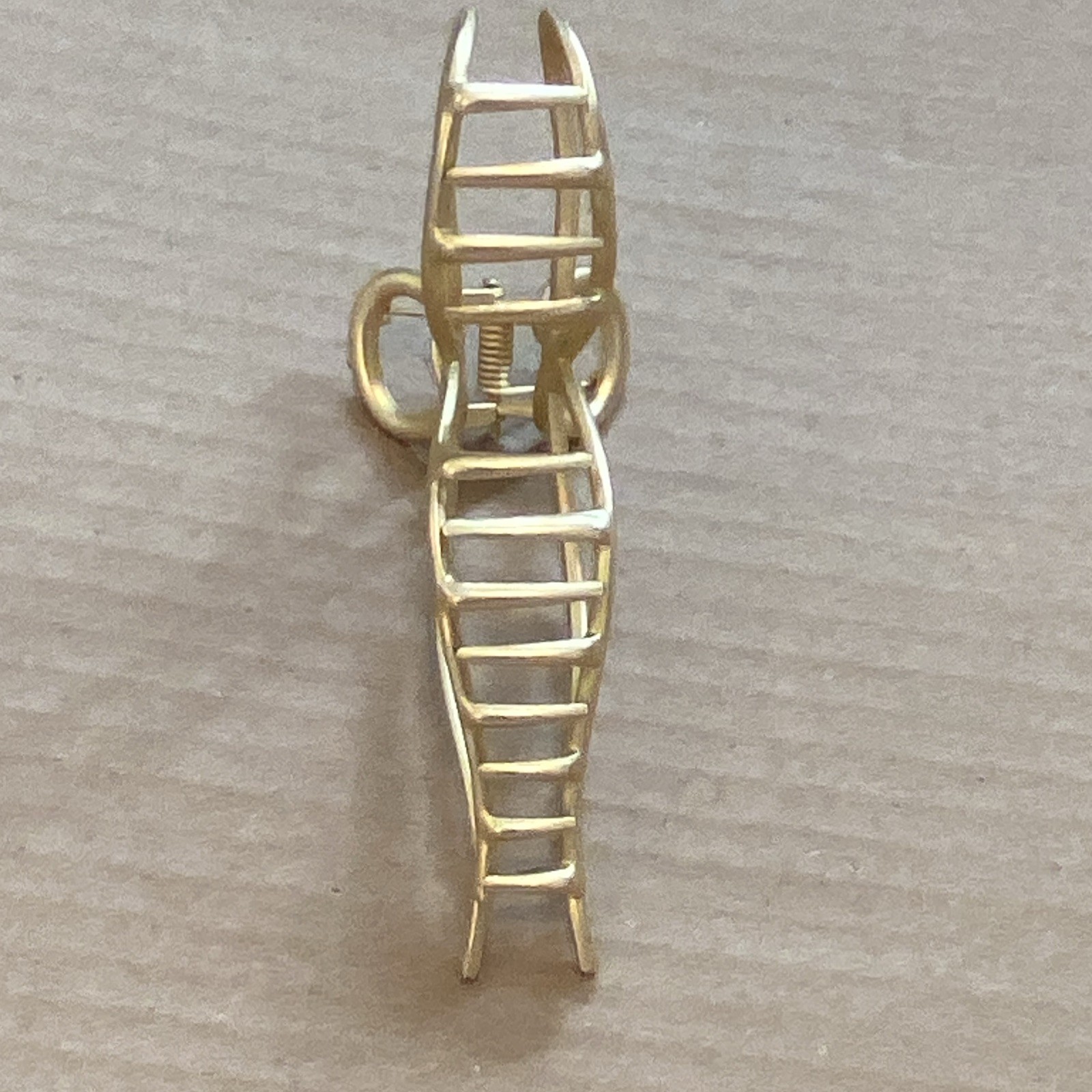 Gold Bow hair clip