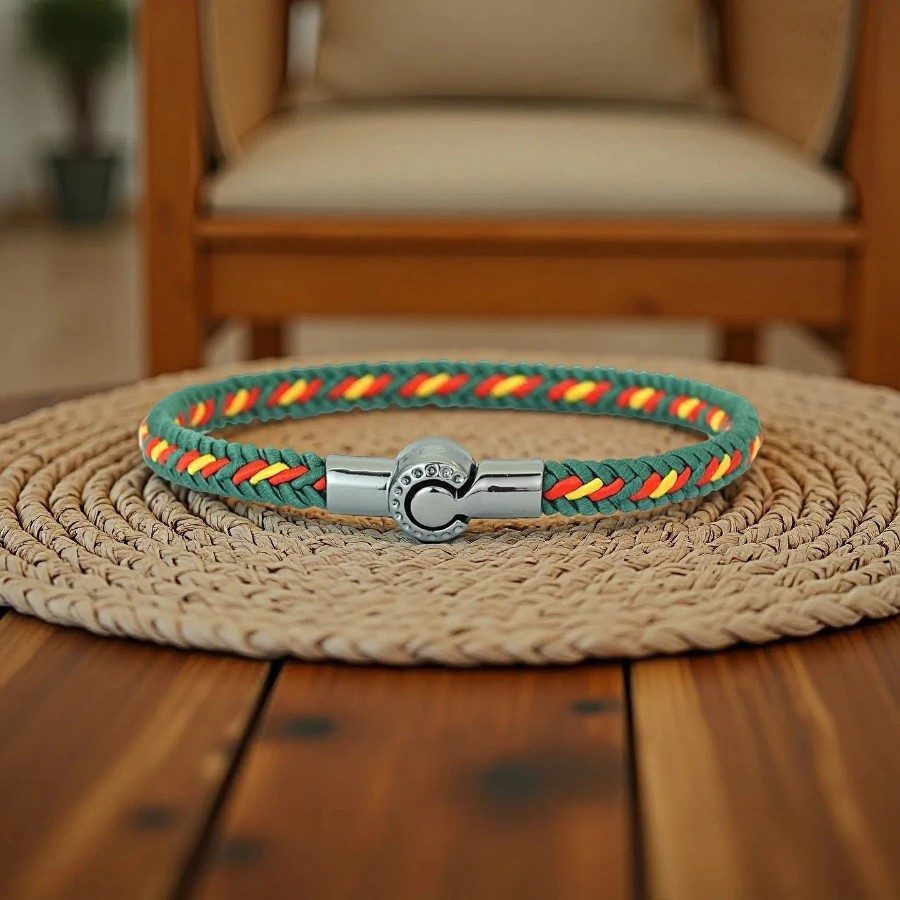 Unisex Handmade Braided String Bracelet Ethnic Lucky Thread Gift
