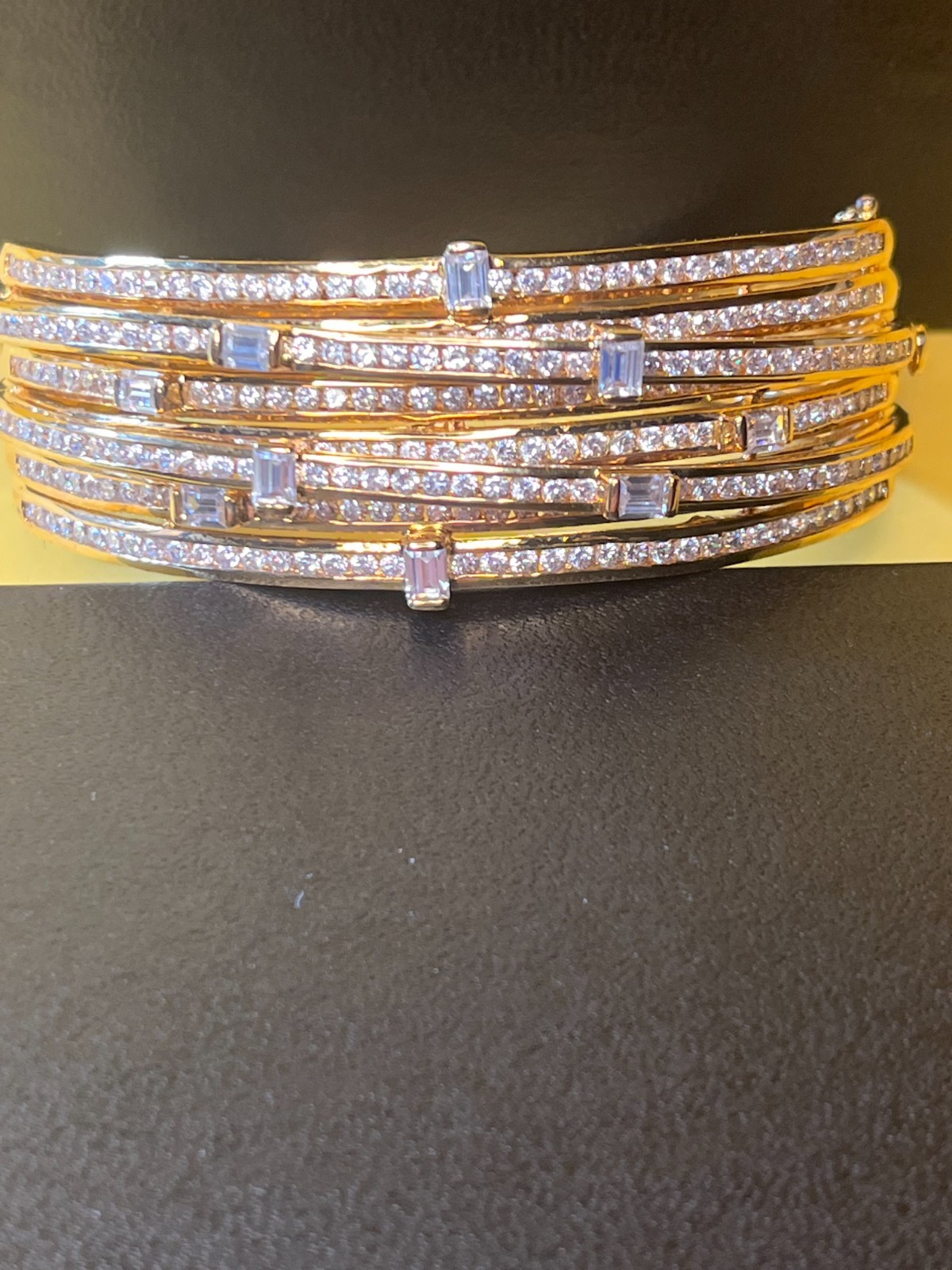 Gorgeous PAJ Hinged Cuff For Formal Or Casual Attire S9