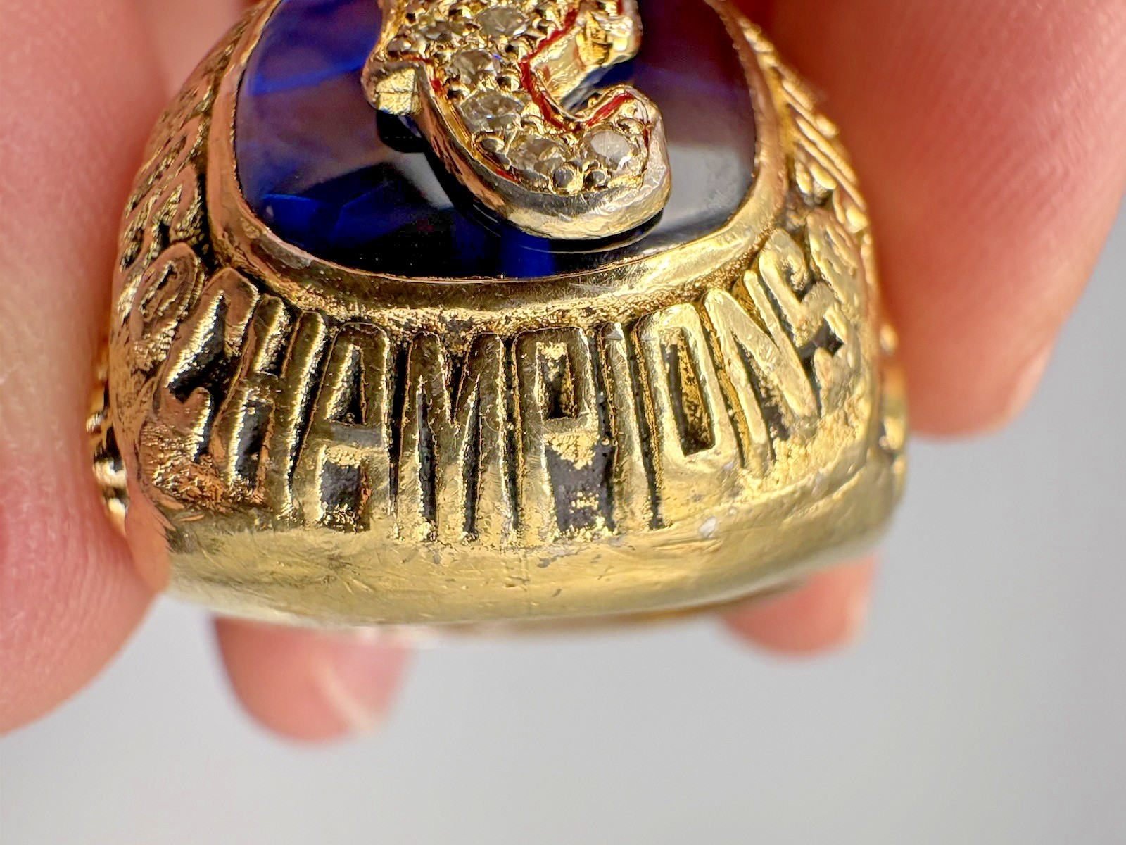 South Atlantic League Sterling Silver 925 Championship Ring Blue Claws 2006