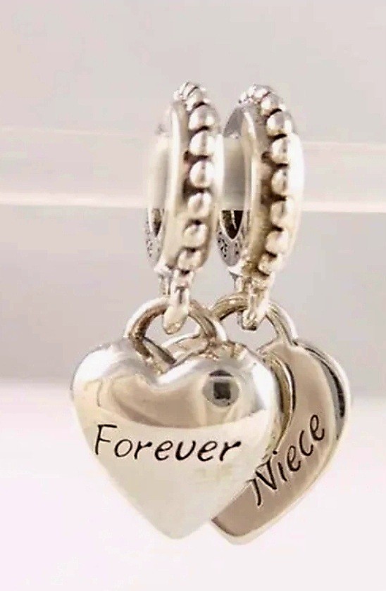 Authentic Pandora Aunt Neice Double Dangle 799188C00 W/ BOX A26