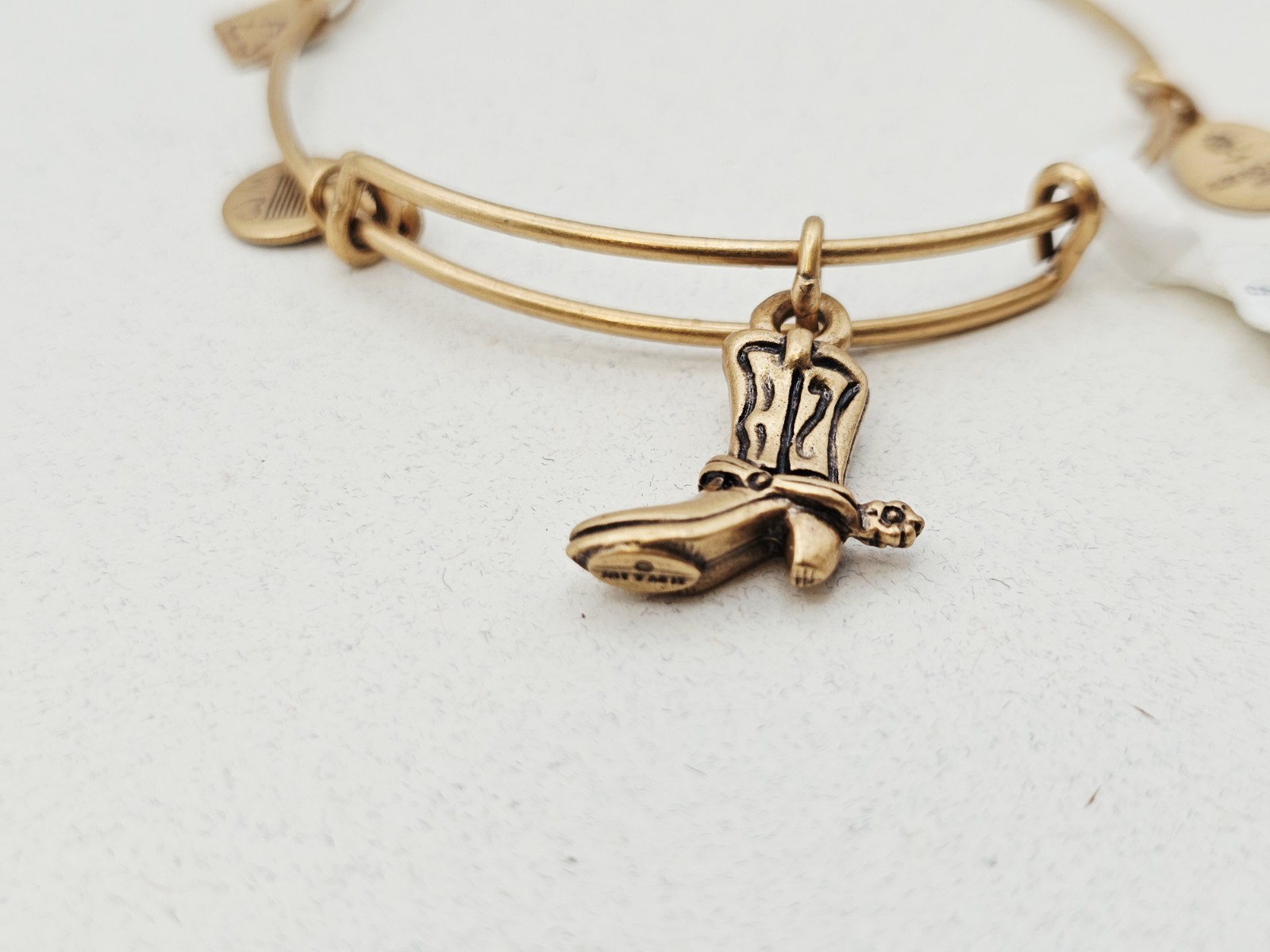 Alex & Ani Harry Potter Bangle Bracelet Quidditch Pitch Rafaelian Gold NEW
