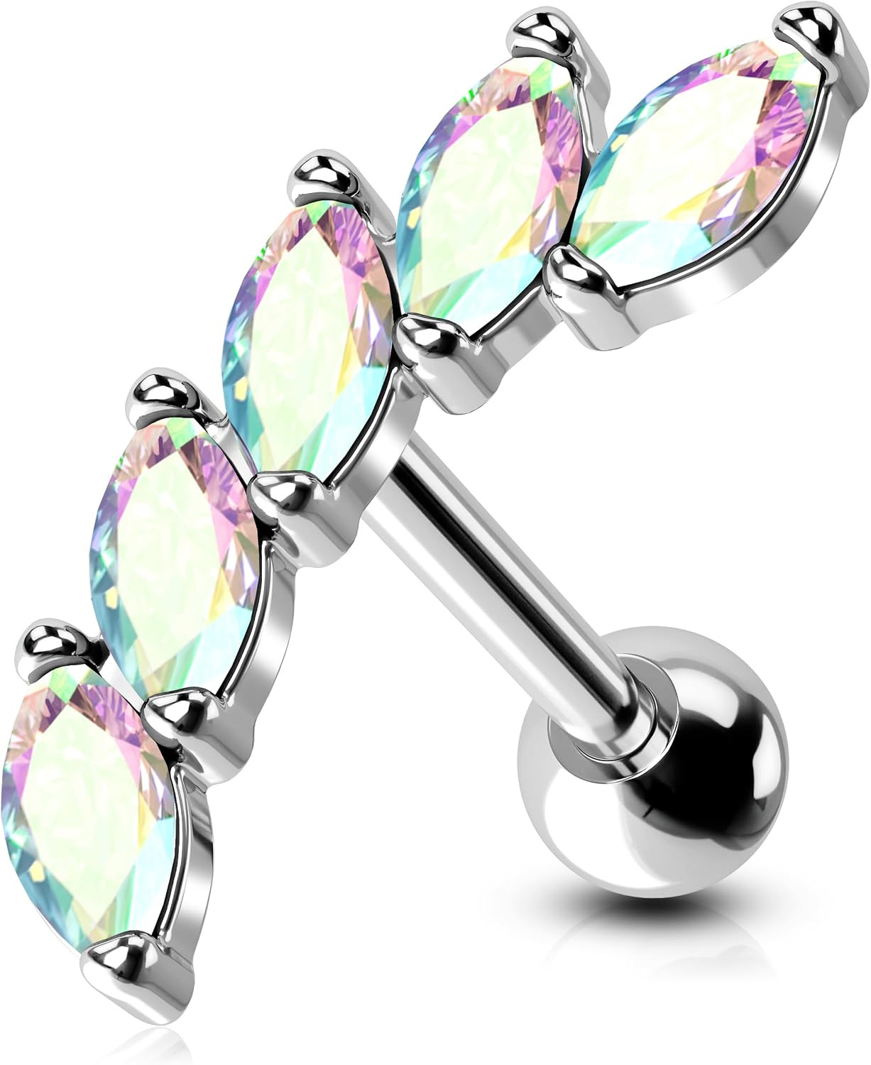 16G Helix Earrings Upper Ear Cartilage Earrings Stainless Steel 316L Tragus Pier