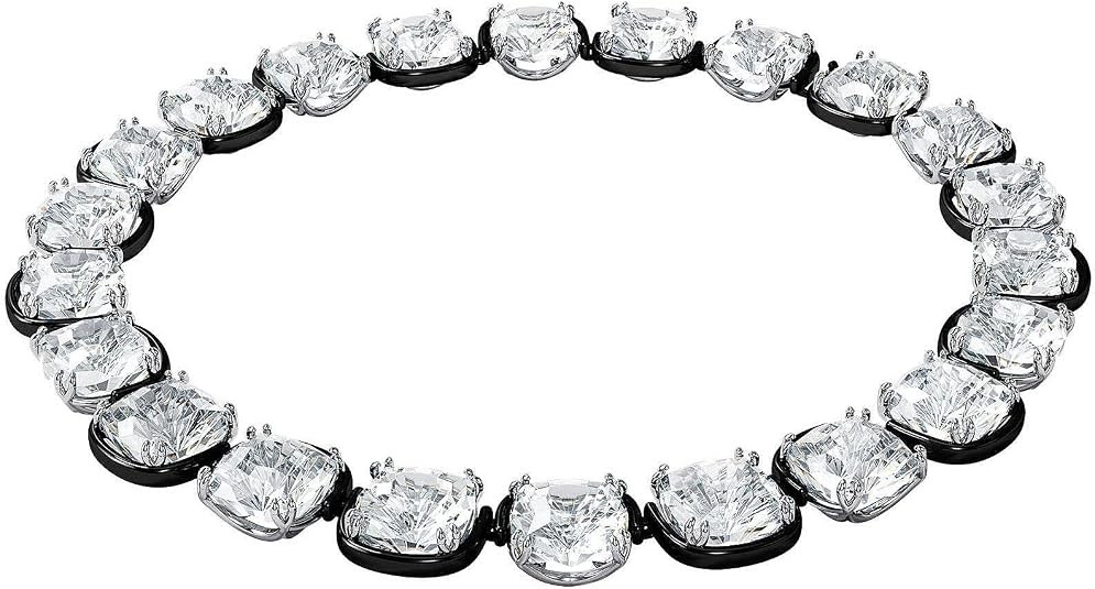 Swarovski Women’s Harmonia All-Around Choker Clear Crystals Mixed Metal Necklace