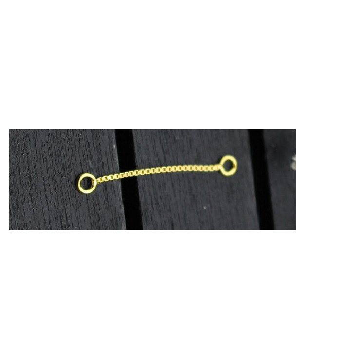 5cm/2″ S925 Sterling Silver Extension Chain for Necklace Extender Earrings Link