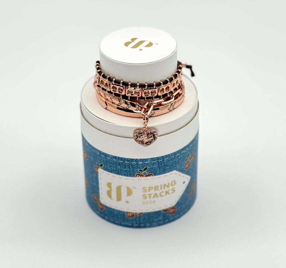 Bomb Party Spring Stack 2026 “Wild Heart Luxe” Rose Gold Plating