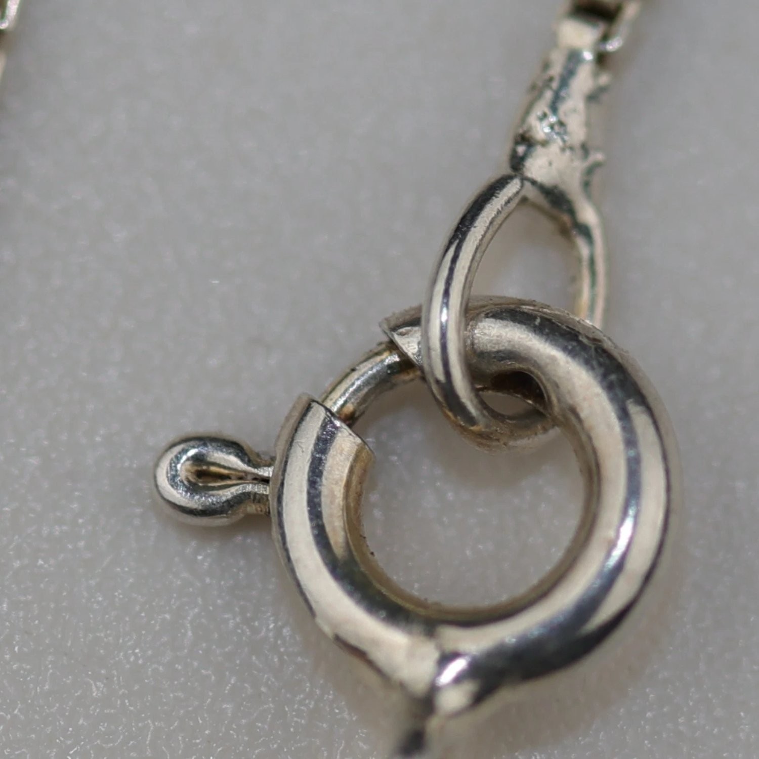 Sterling Silver Treble Clef Pendant Necklace 925 Italy 16″ Box Chain Music Note