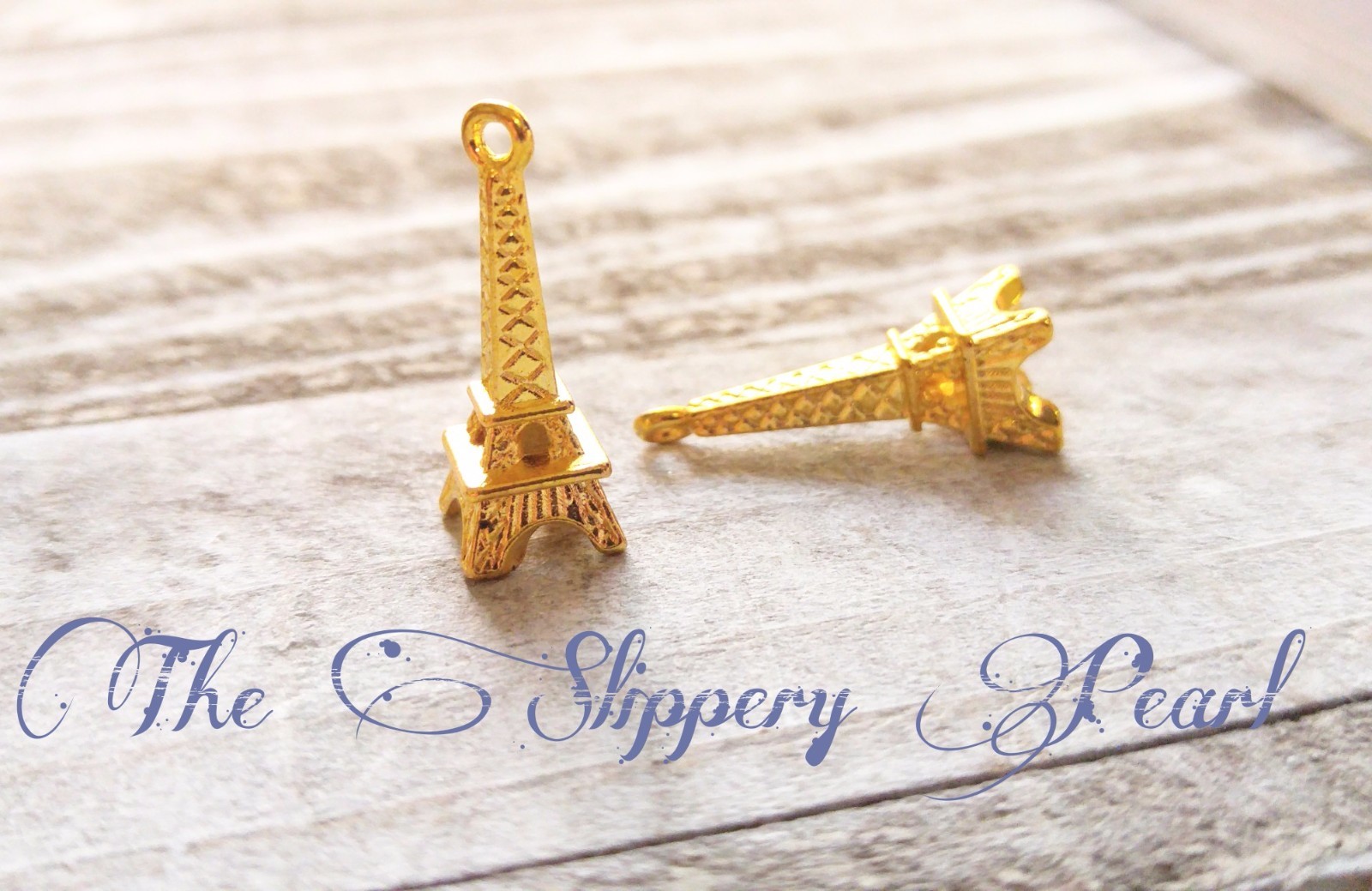 10 Eiffel Tower Charms Gold Eiffel Tower Charms Paris Charms France Charms