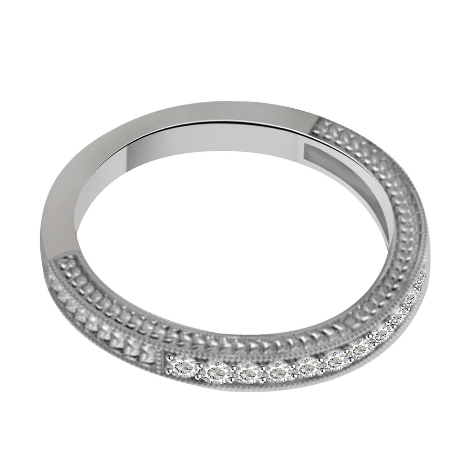 3.75Ct Asscher Cut Engagement Ring & Matching Band In 925 or 10k or 14k Gold EDH