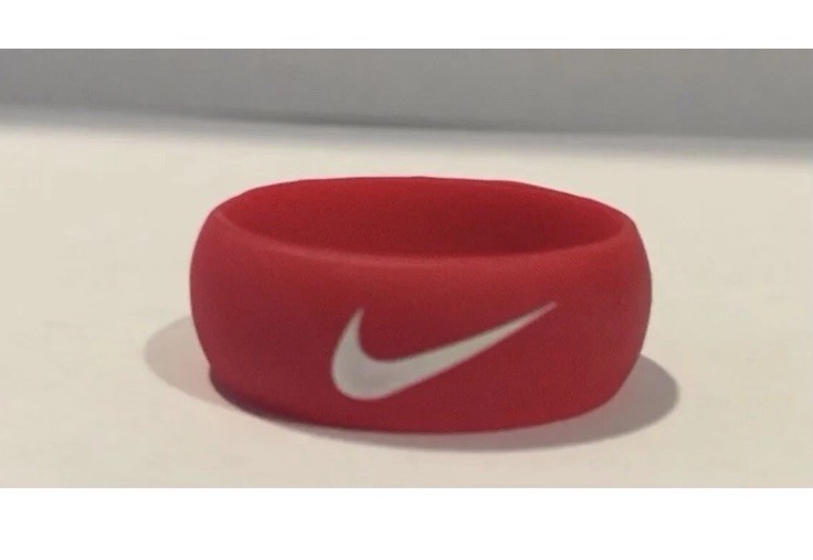 Mens Silicone 5 Ring Set Wedding Engagement Gym Sport – Men’s Size 9