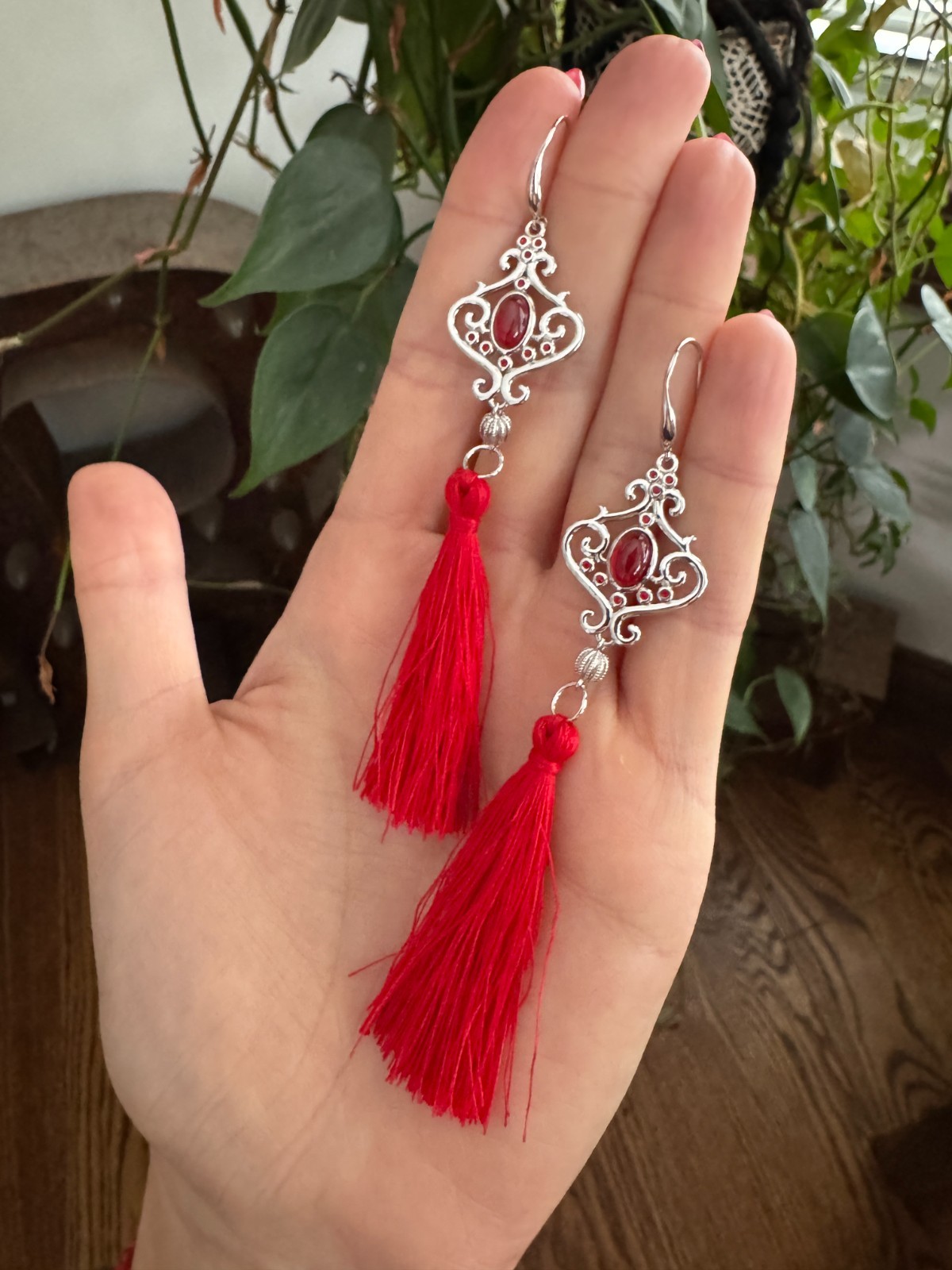 Disney X RockLove NEW ‘Mulan’ Wisdom Tassel Earrings in Sterling Silver