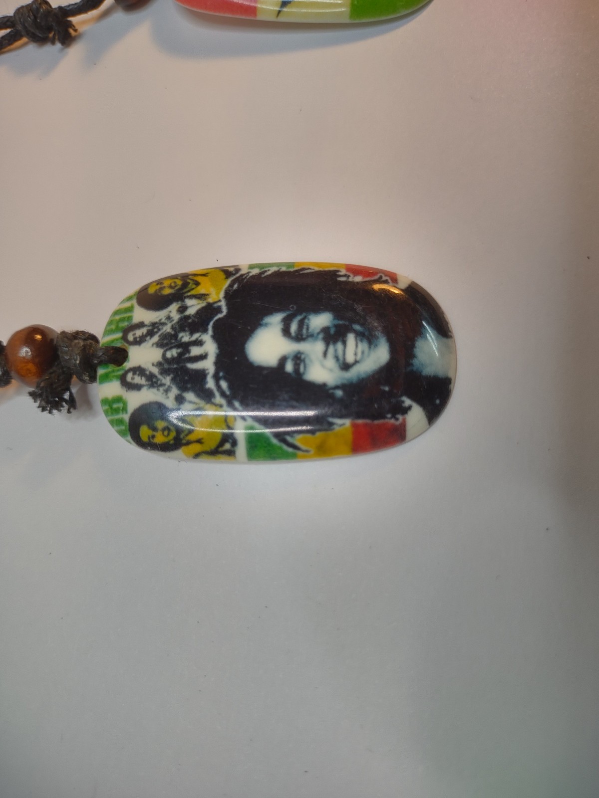 BOB MARLEY Necklaces Lot of 3 Cannabis Rasta Marijuana Weed Leaf