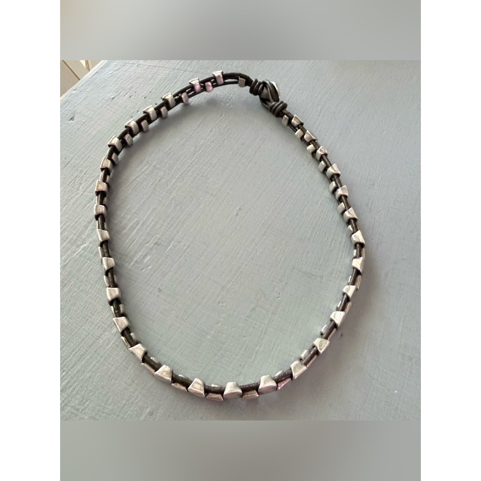 Uno de 50 Square Beaded Necklace