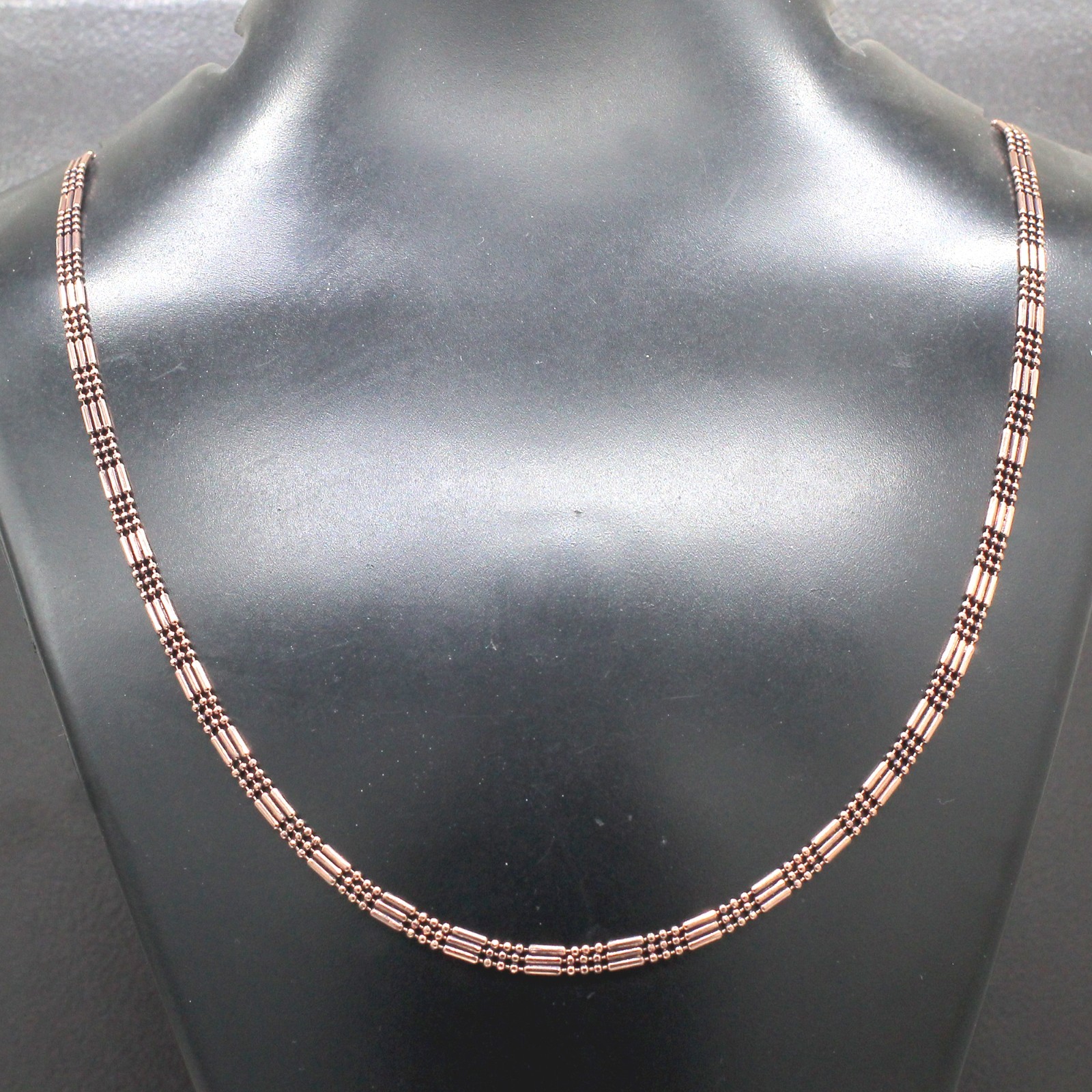 Pure Solid Copper Beautiful Design Women And Men Chain Necklace Copper All Size