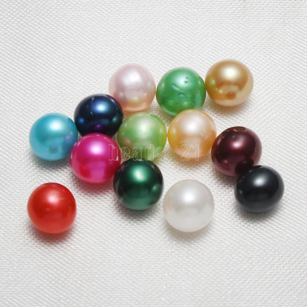 10x Bulk Natural Freshwater Akoya Pearl Oysters Real Pearl Bulk w/ Large Pearls
