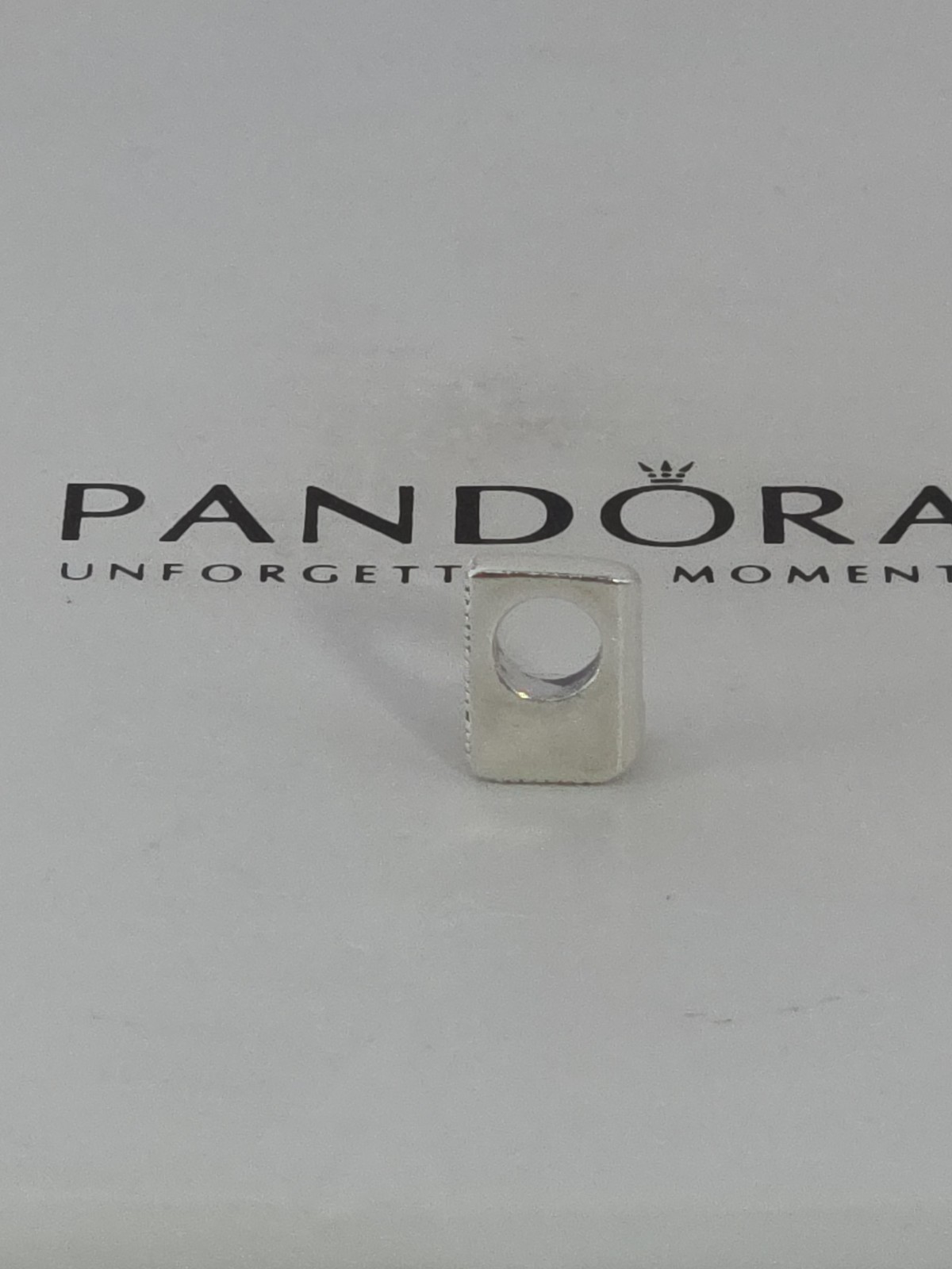 Authentic Pandora Sterling Silver Reversible BLOCK LETTER L Charm #797466