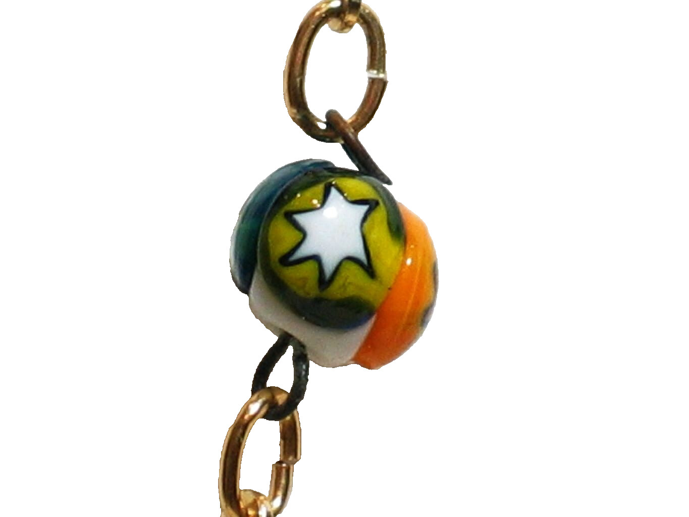 Murano Glass Necklace, Matinee Length, 24 Inches, 61 cm