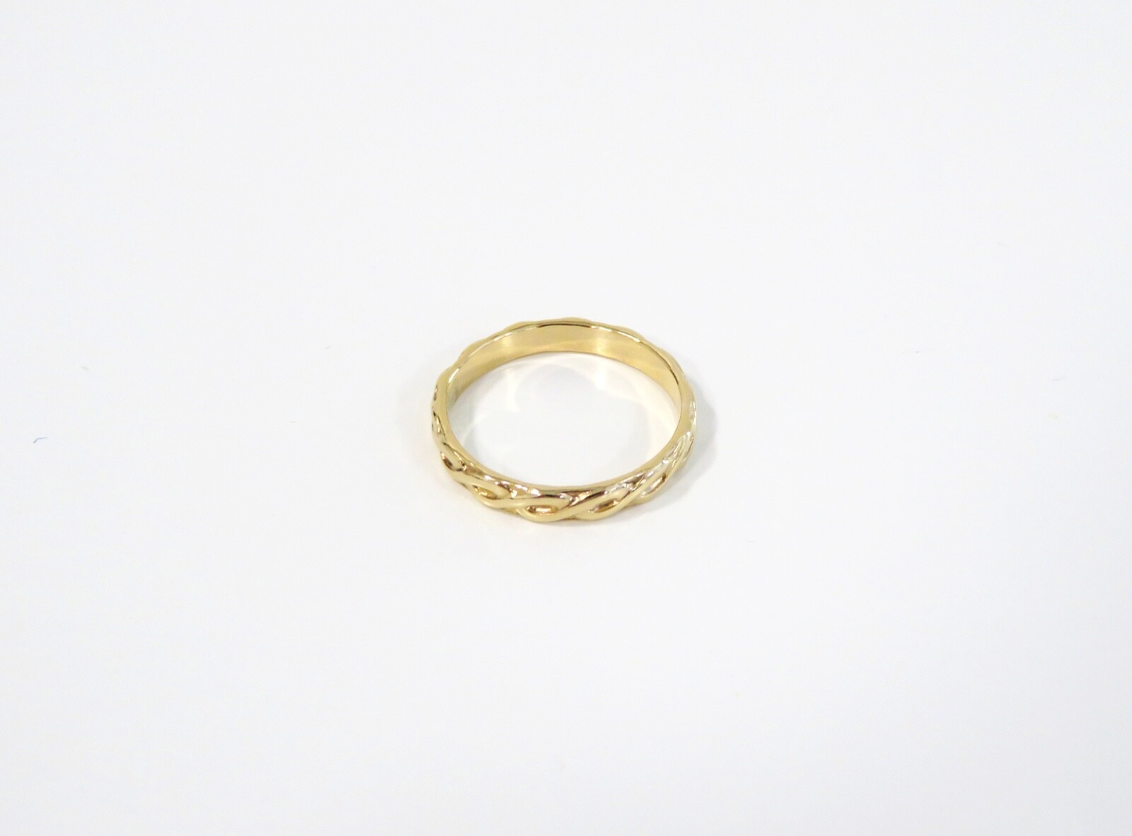 Gold Filled Ring, Gold Band, Wedding Band, Gold Pattern Ring, 14k Gold Ring
