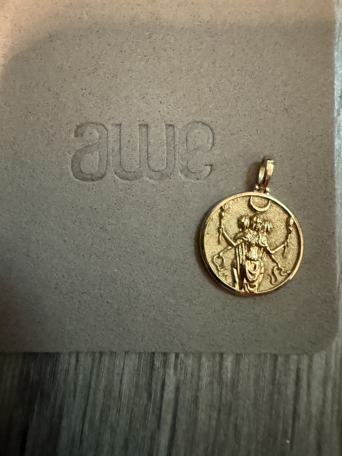 Awe Inspired Hecate Gold Vermeil Pendant
