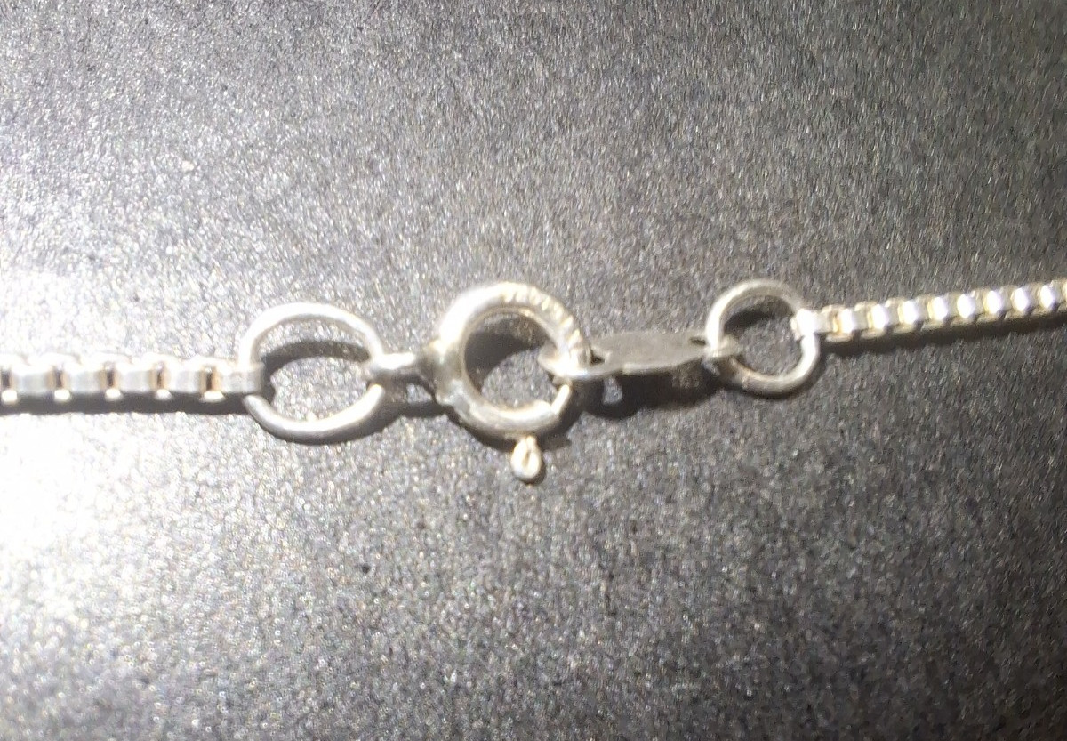 Sterling Silver Necklace & Crossn Pendant w/ 10k Gold Accent & Pink Sapphire