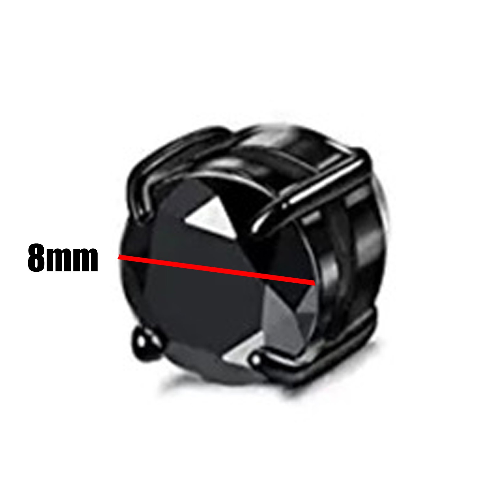10Pcs Stainless Steel Earrings Stud Punk Piercing Men Hoop Gothic Unisex